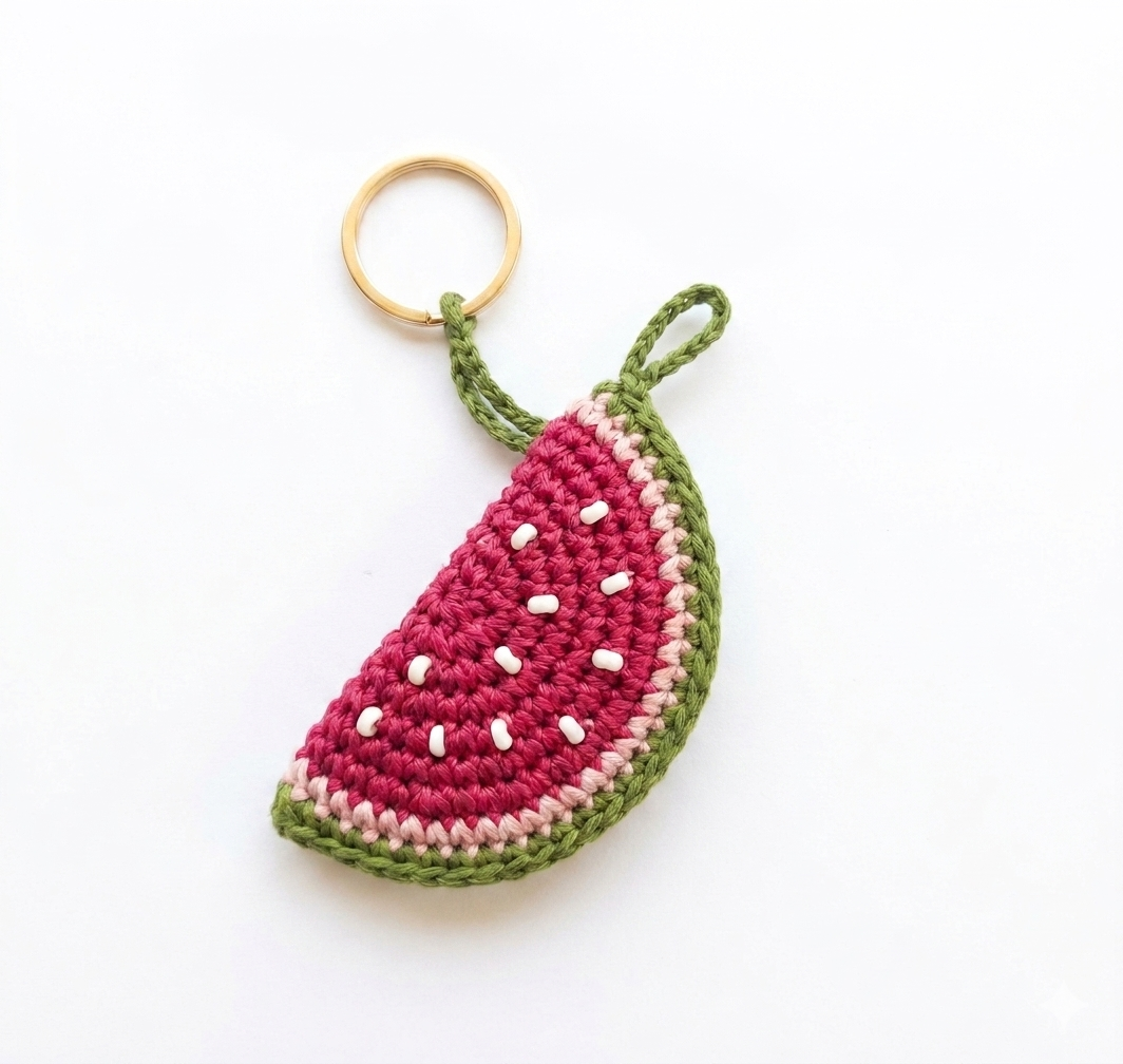 Accessories - Watermelon Slice Keyring