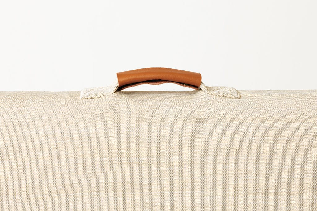 LAY LO™ Pets Minimalist Ecru | Modern Dog Bed or Bed Cover Lay Lo Pets