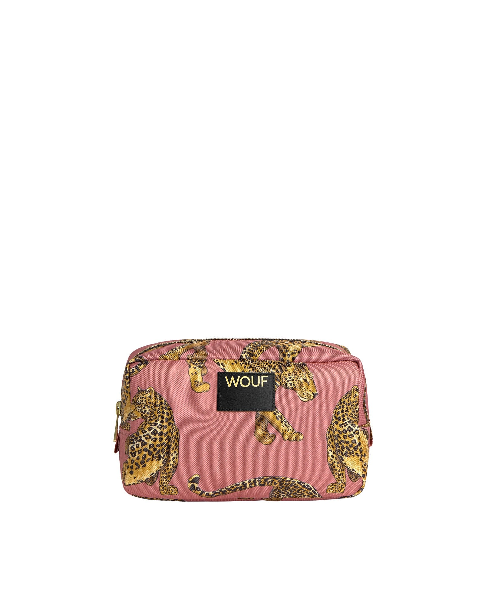 Blush Leopard Toiletry Bag
