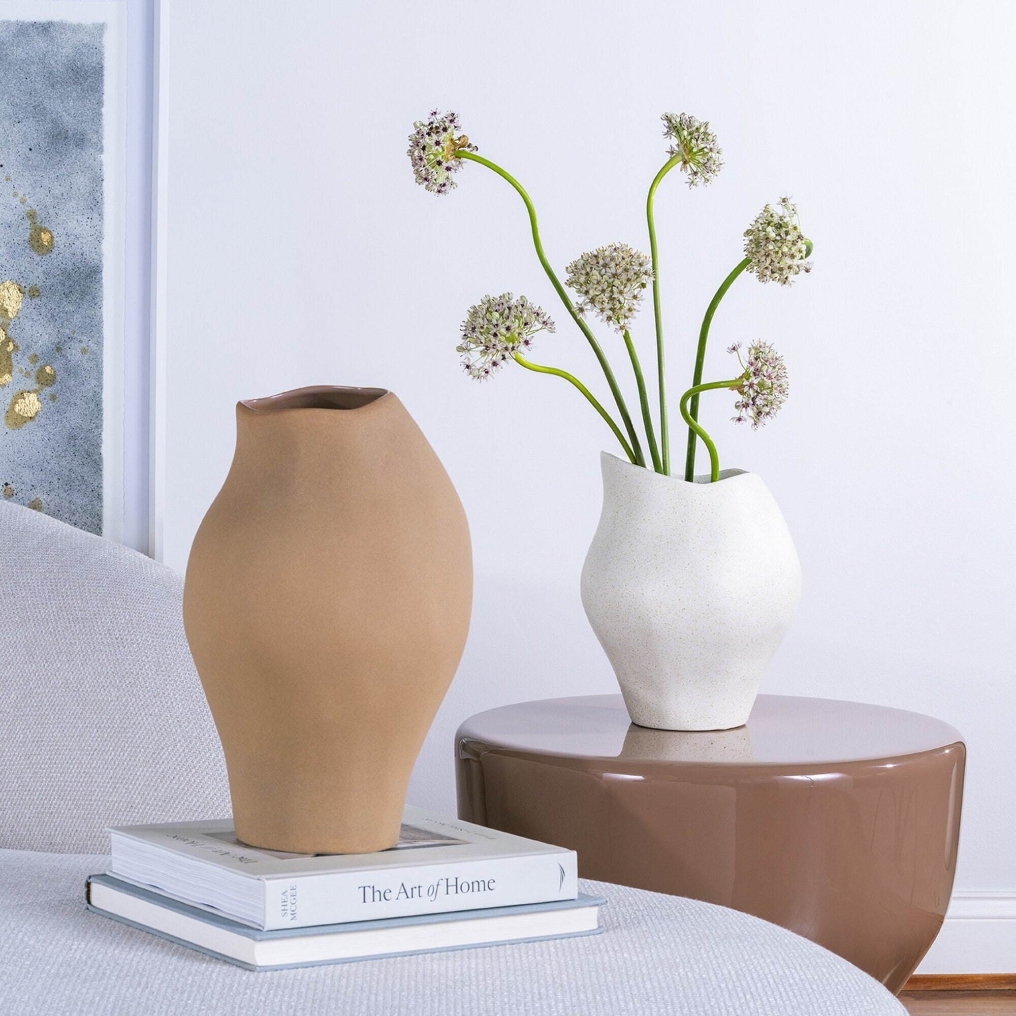 Mosco Cream Vase - Thumbnail 3