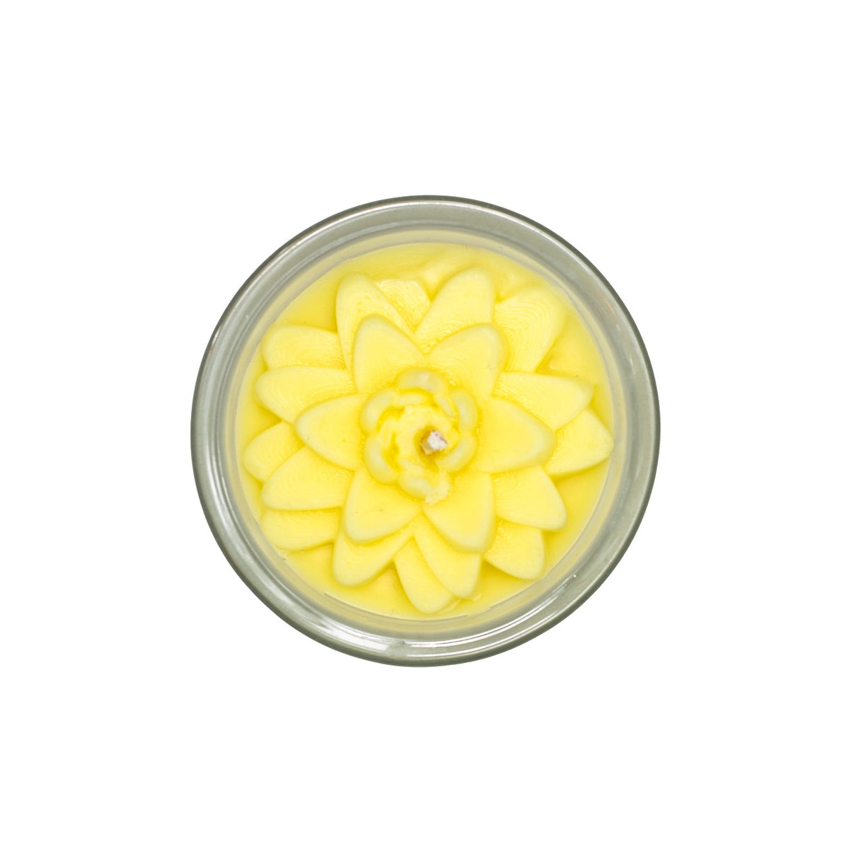 Water Lily Flower Candle