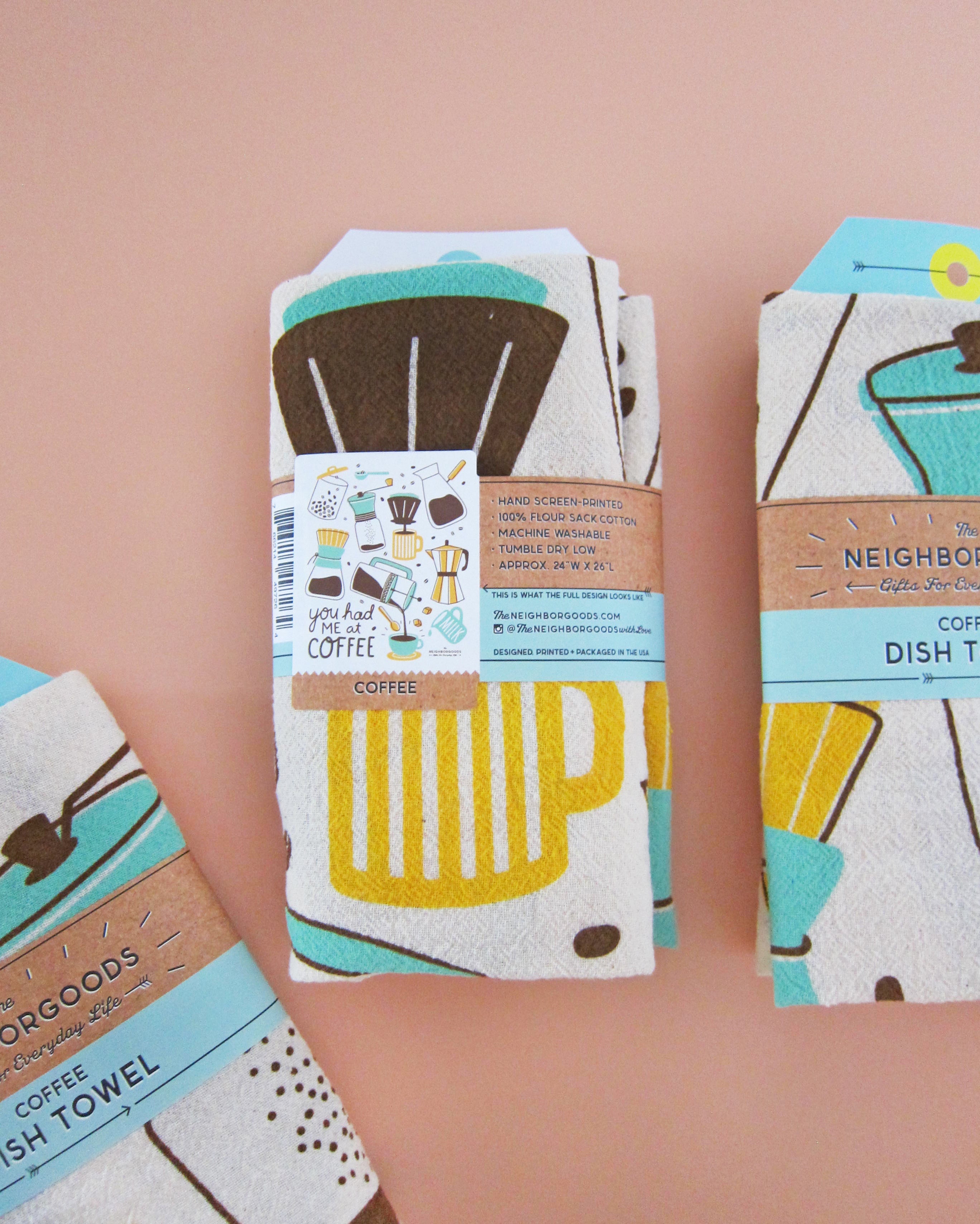 Coffee Break - Dish Towel Set - Thumbnail 5