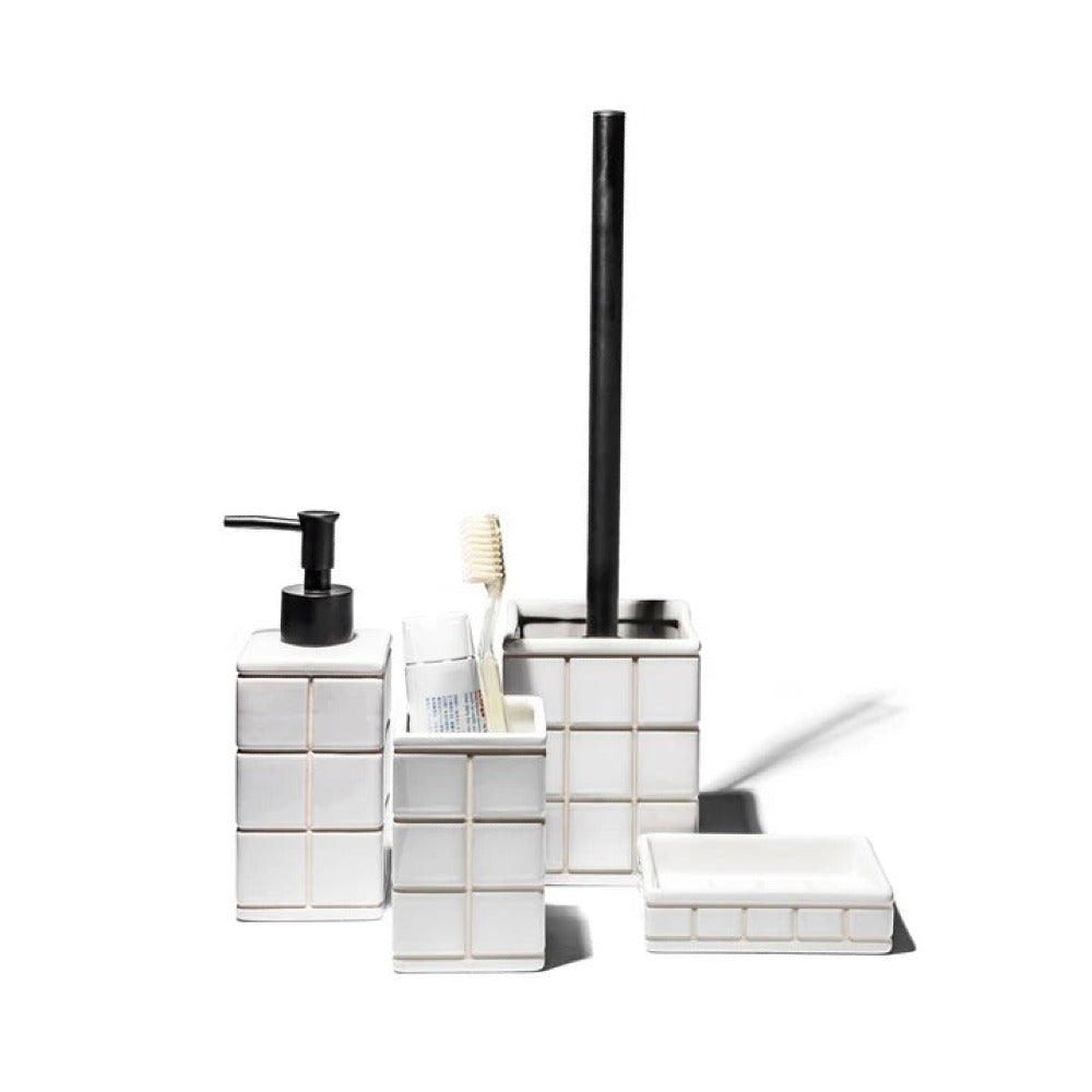 Ceramic Bath Ensemble Toilet Brush