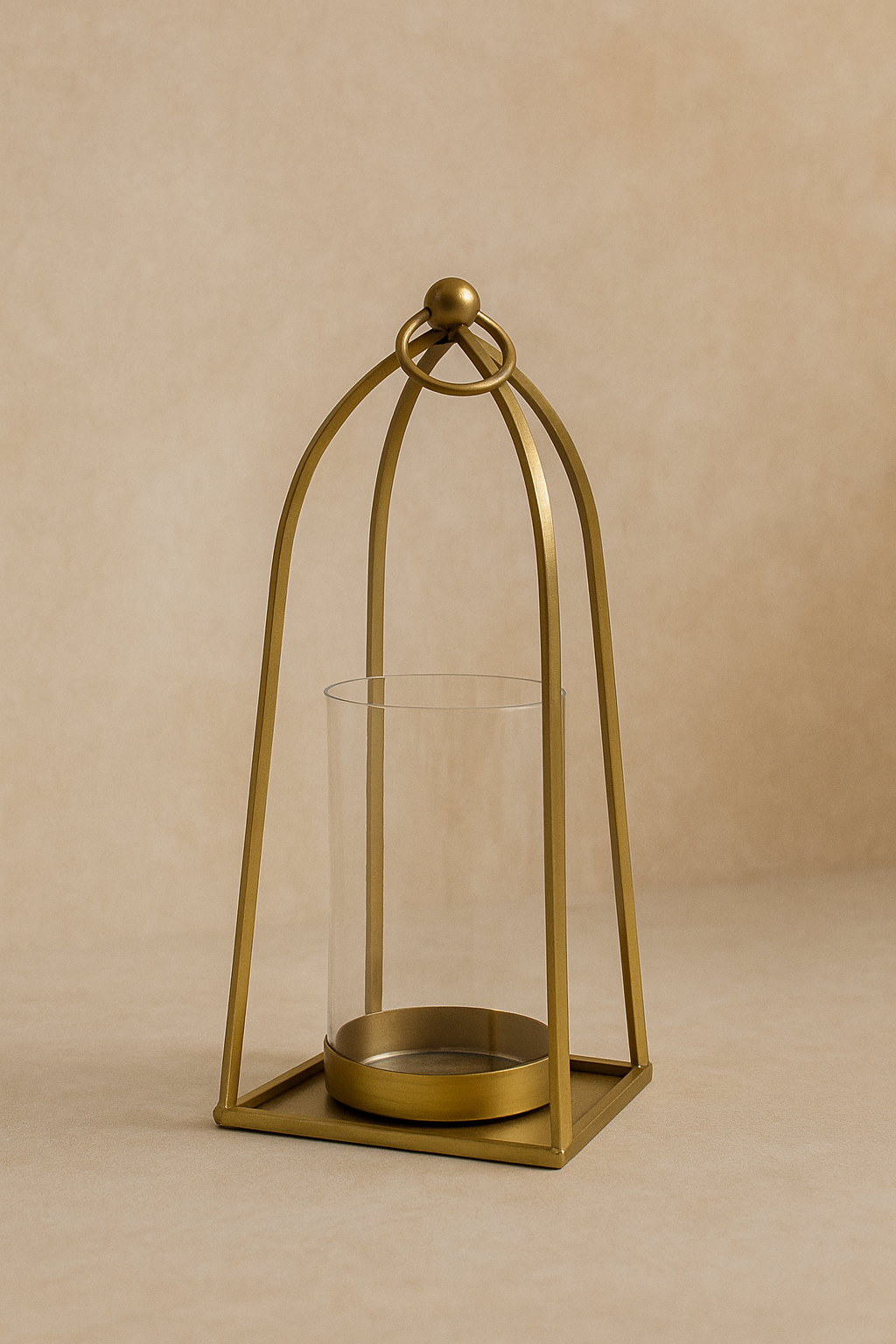 Raíz Studio Arc Brass Hurricane Holder