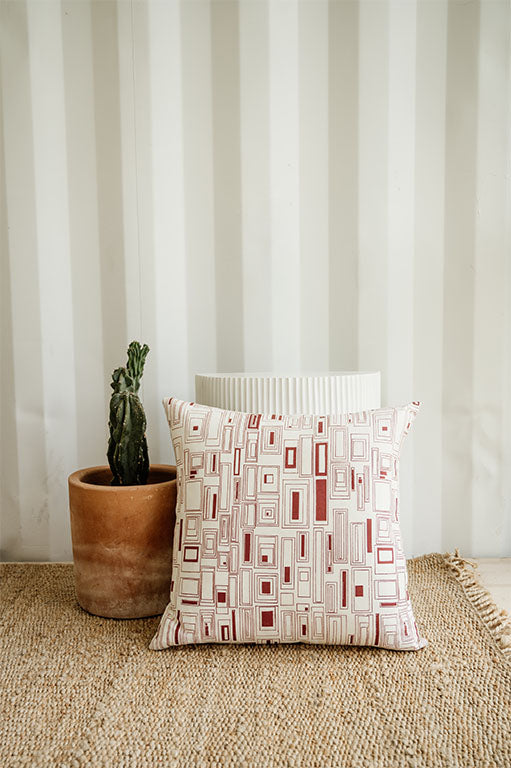 Cristianitos in Sequoia 20" x 20" Pillow - at300nelson