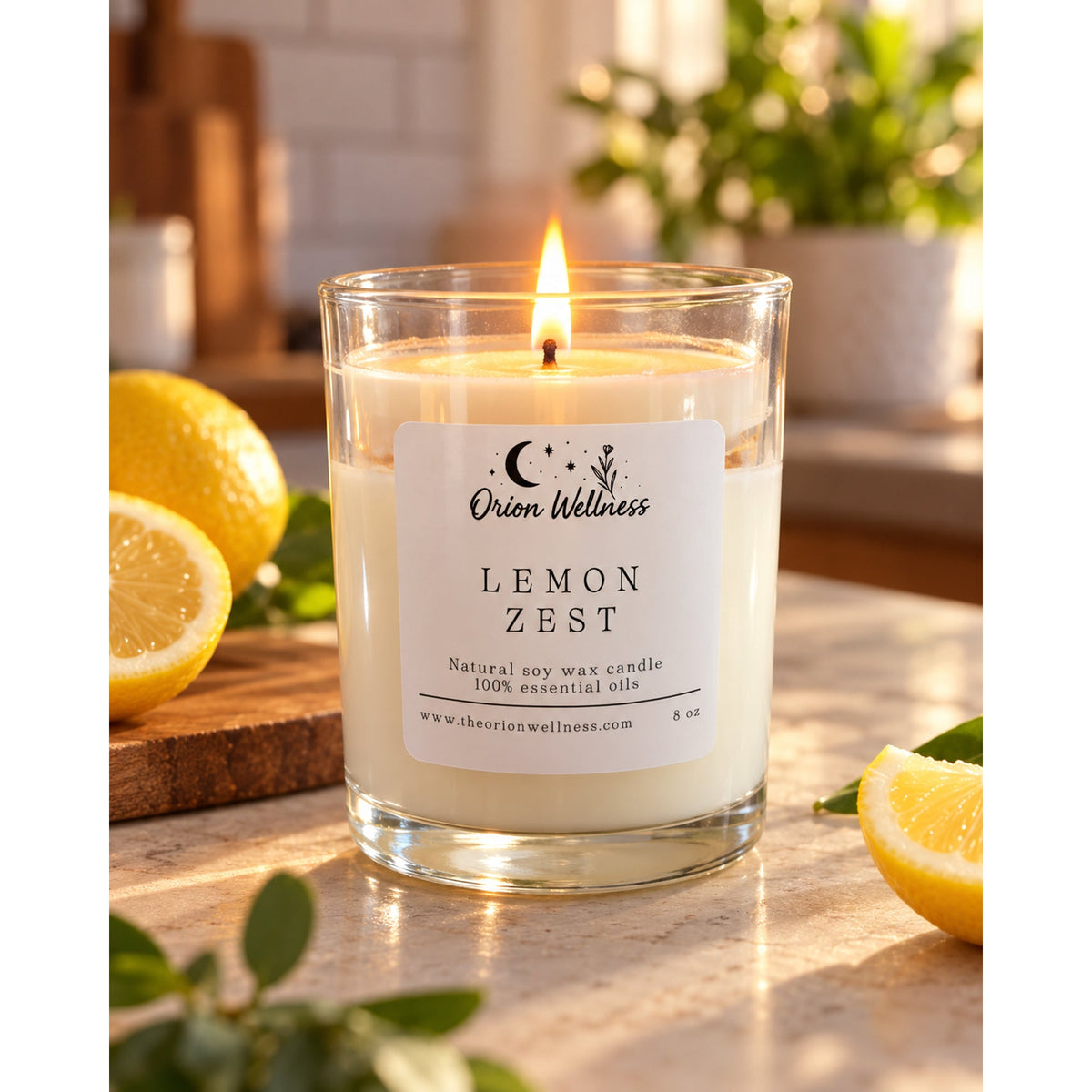 06 Essential Oil Candle Trio 05 exact product lifestyle