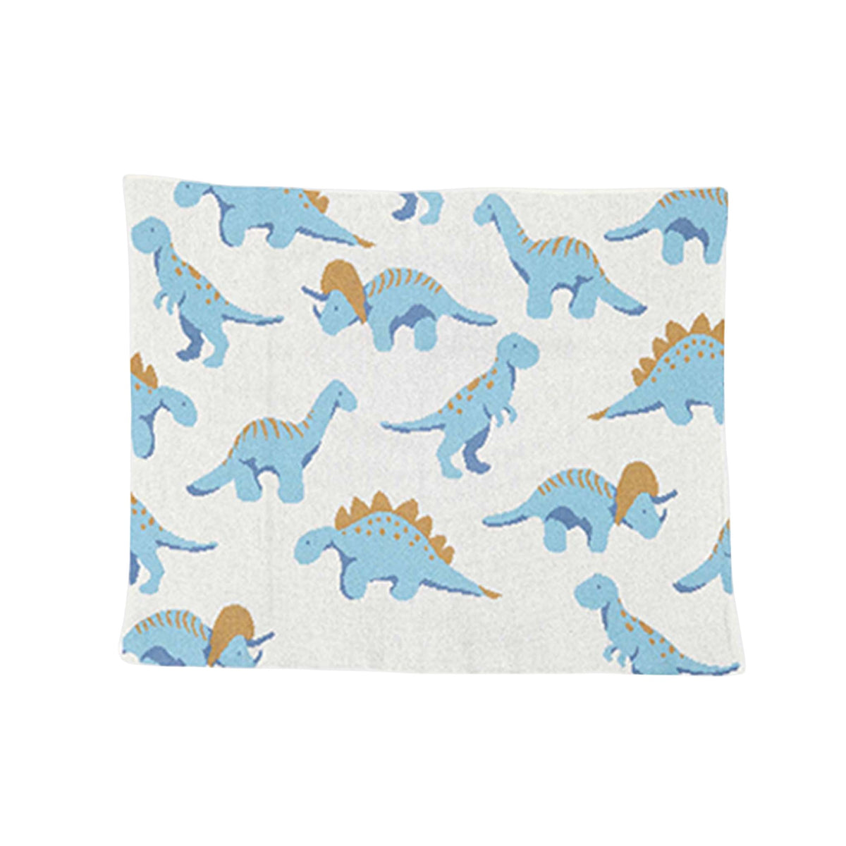 in2green Eco Baby Throws Baby Cotton Knit Blanket - Dinosaur 753275975305 BB02DN1