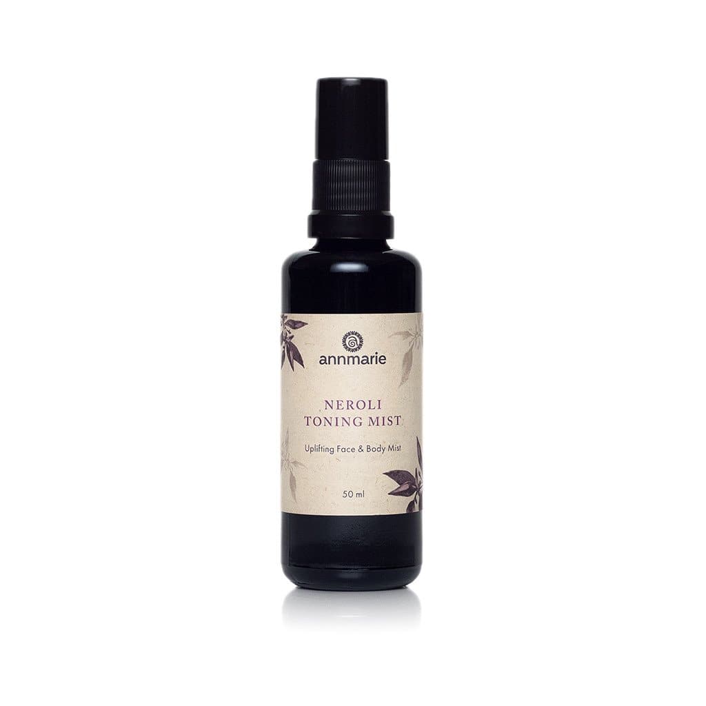 Annmarie Neroli Toning Mist uplifting face and body mist for refreshing and hydrating the skin.
