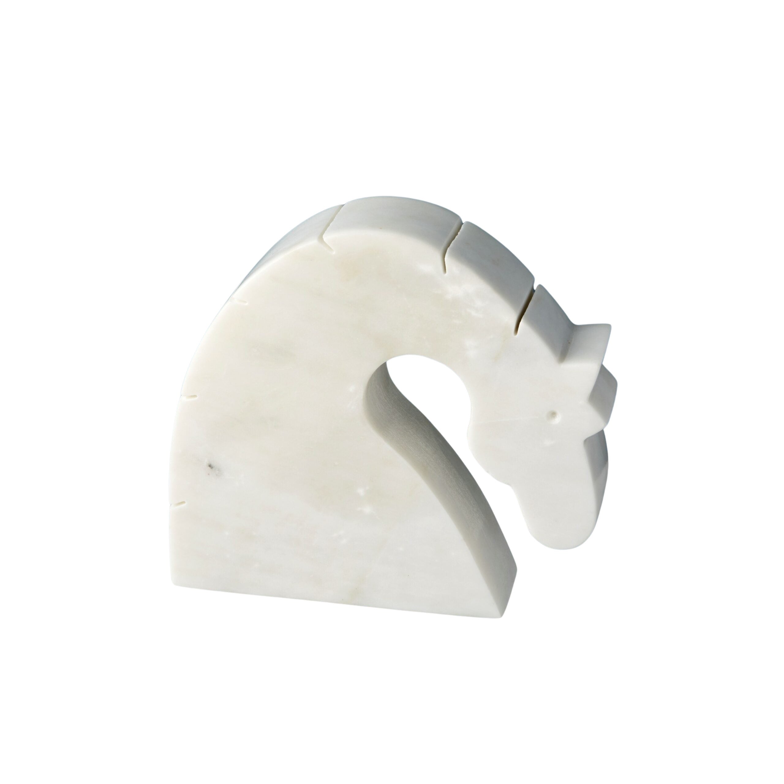 White Marble Horse
