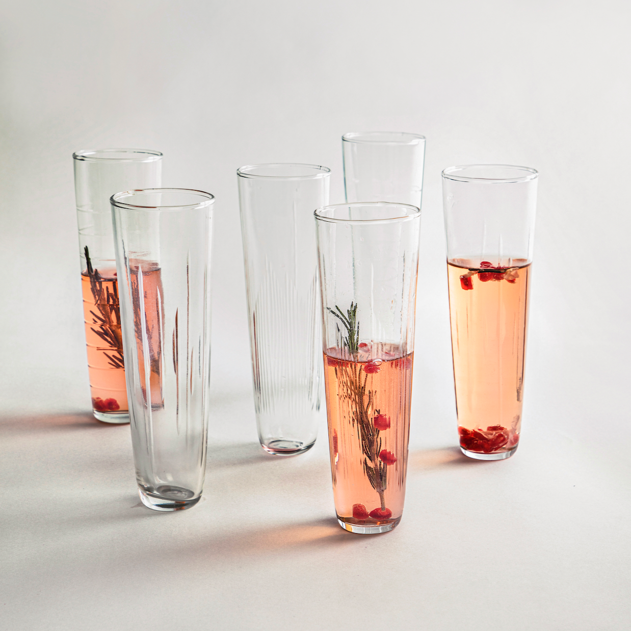Hudson Flutes - Set of 6