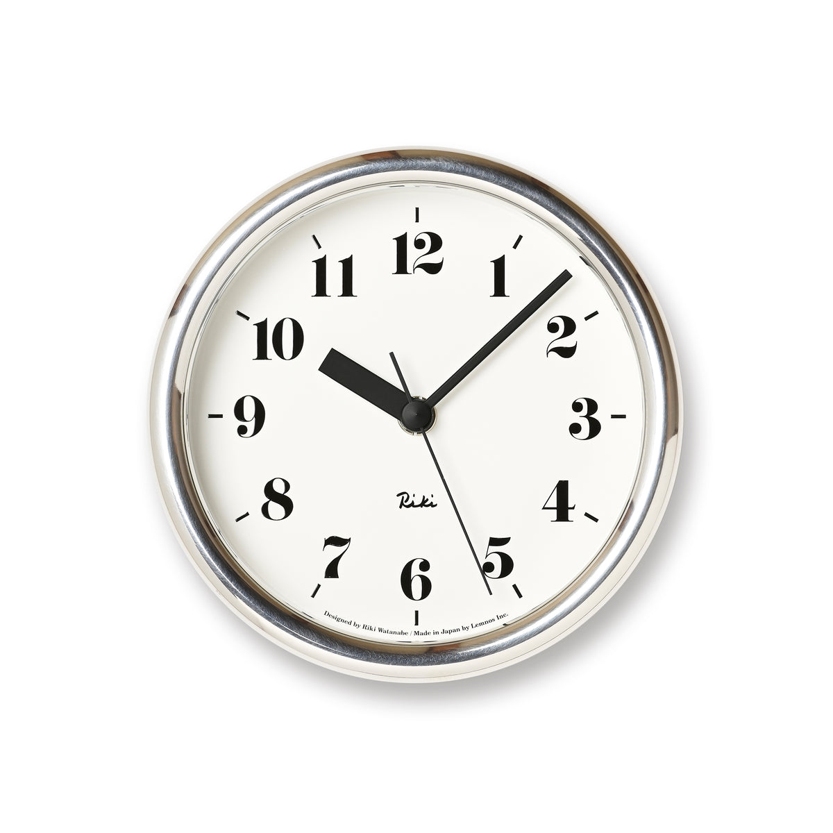 Lemnos Riki Aluminum Clock
