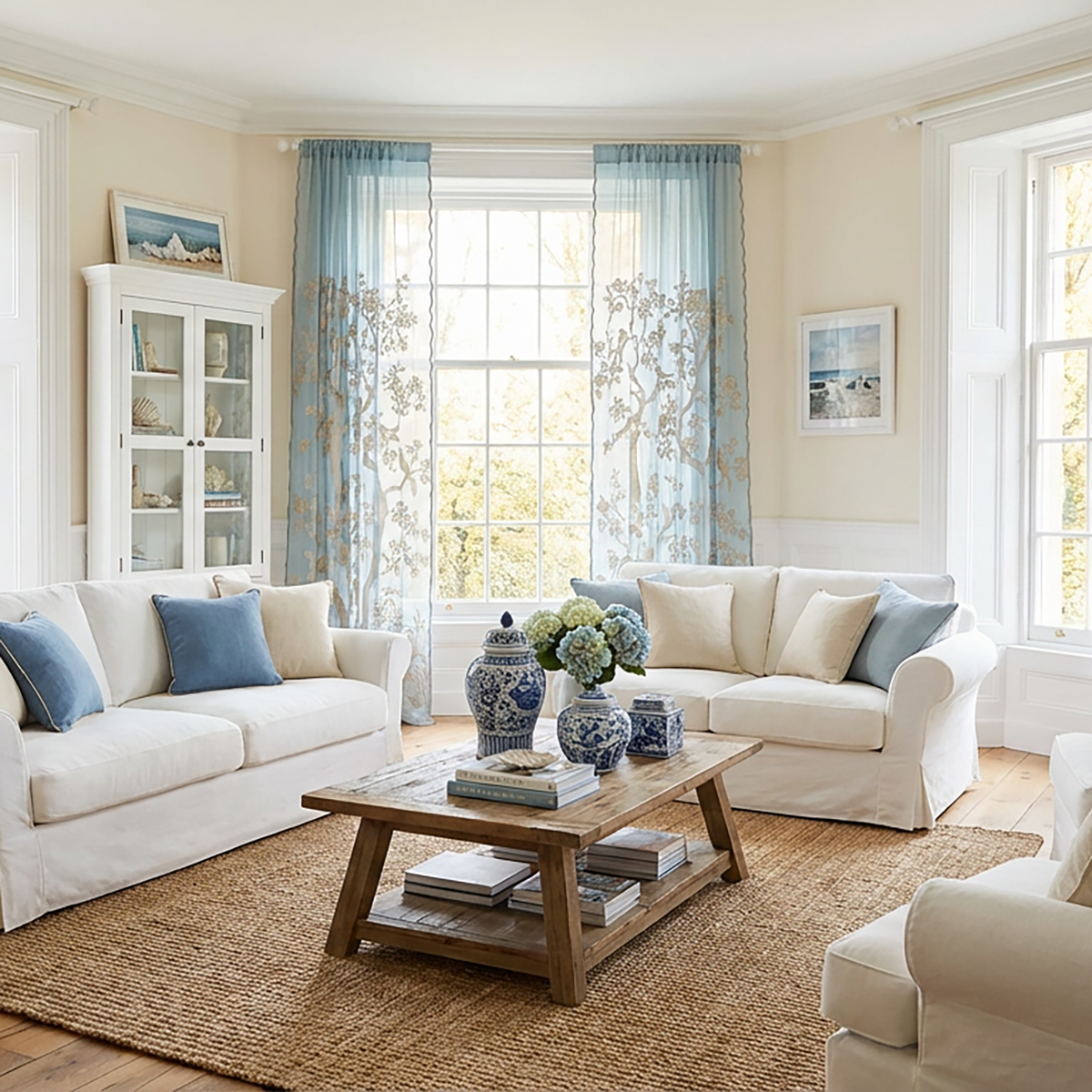 Premium Sheer Panels: The Paradiso-Home Gifts-[bar code]-Prince of Scots