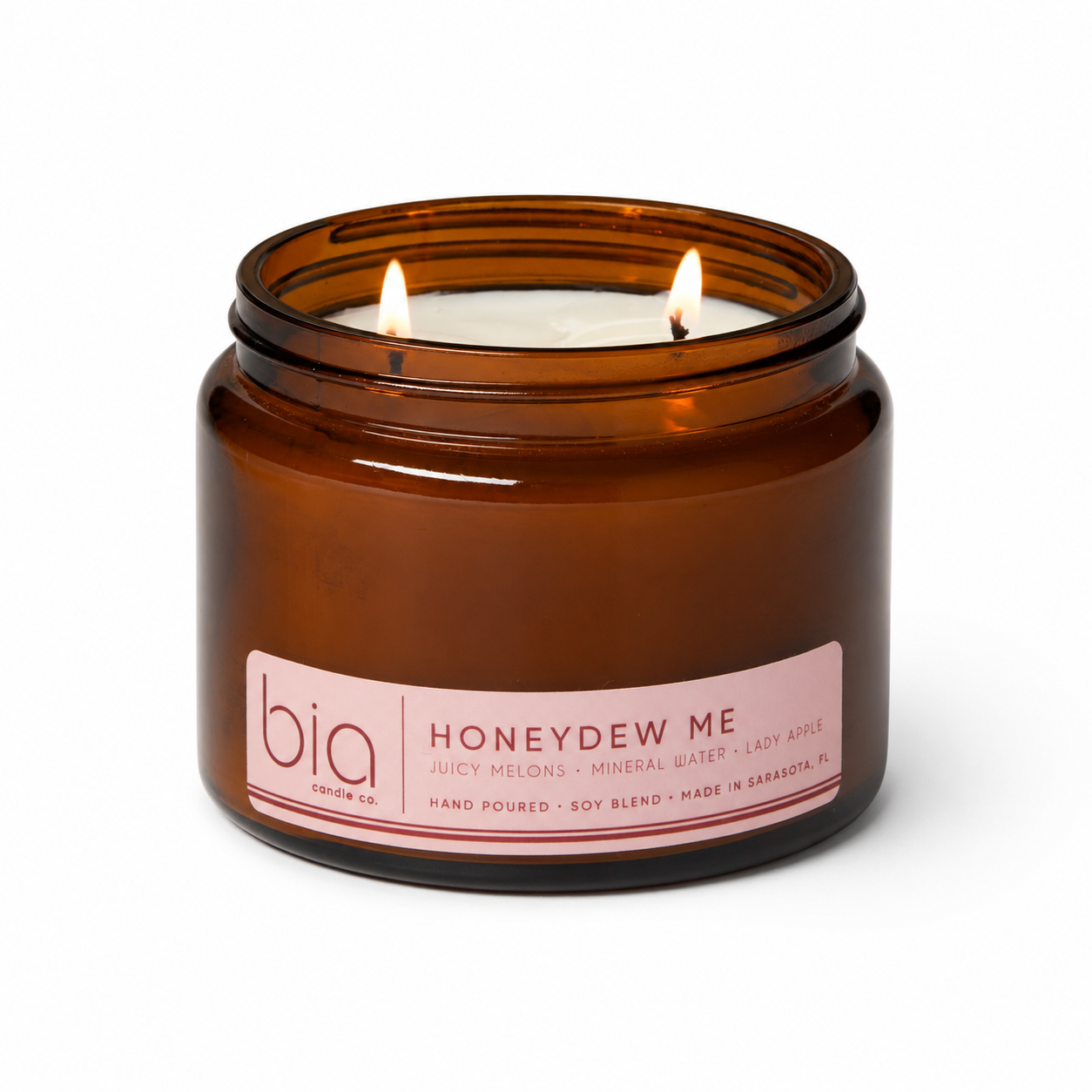 Honeydew Me Soy Blend Candle — Honeydew, Watermelon & Champagne