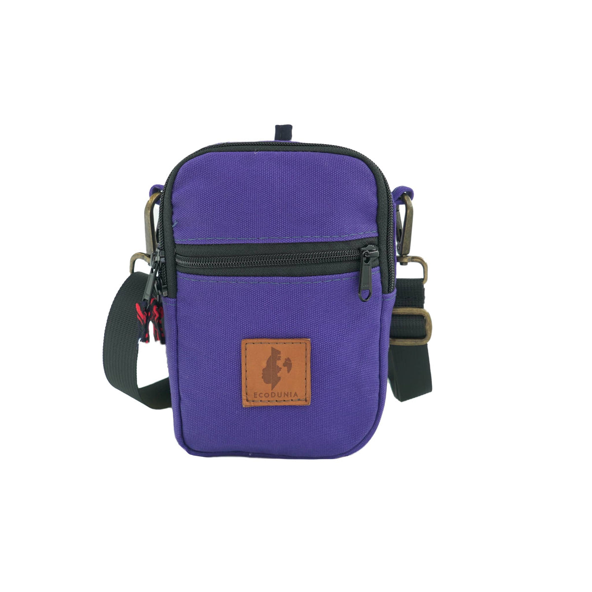 Rozi Canvas Crossbody Bag 1L | Mini Shoulder Bag #color_purple