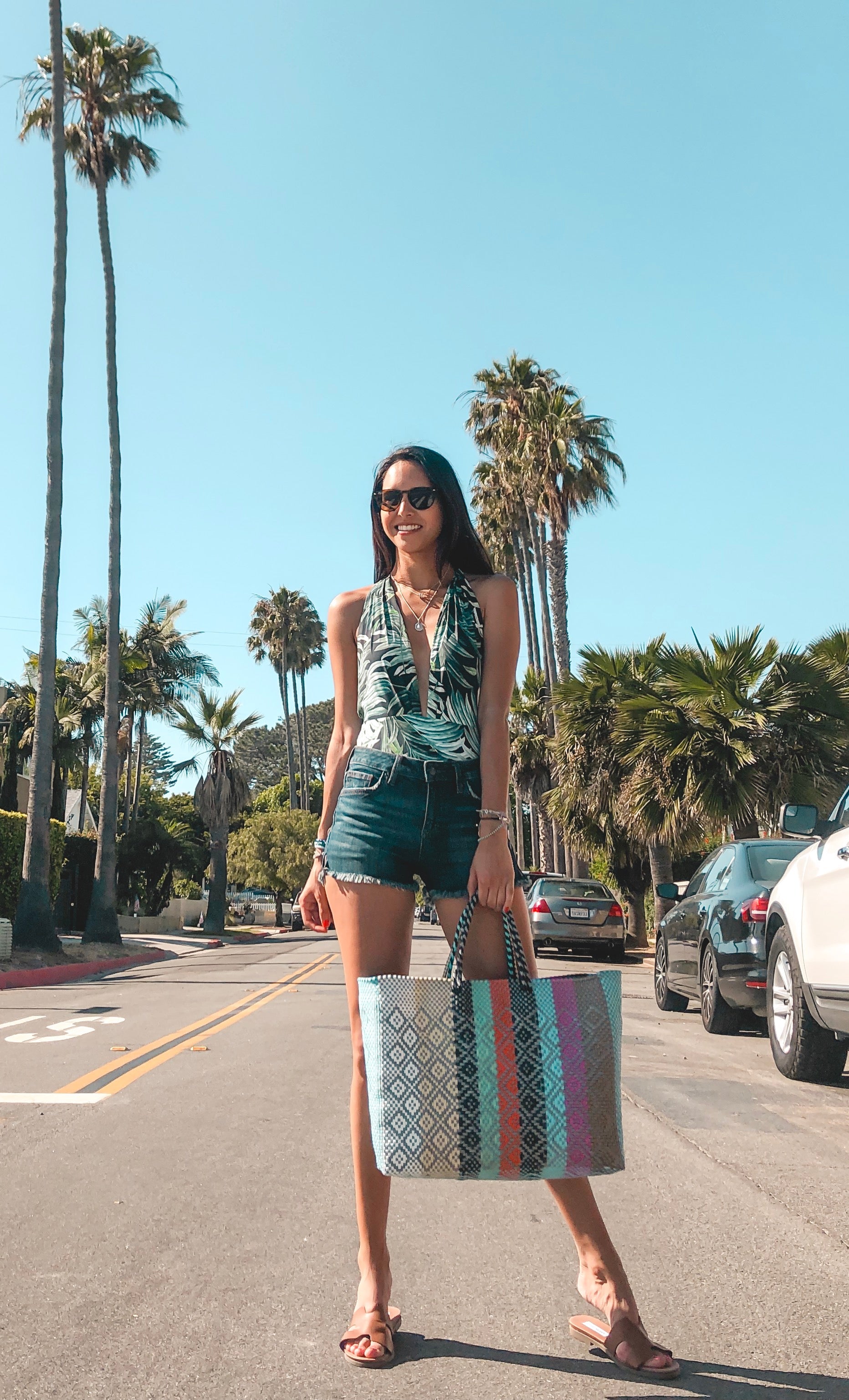 Maya Super Tote Beach Bag - Big Beach Bag - Big Beach Tote - Waterproof Bag - Tin Marin Brand - Woven Beach bags for women - handwoven bags made by artisan communities