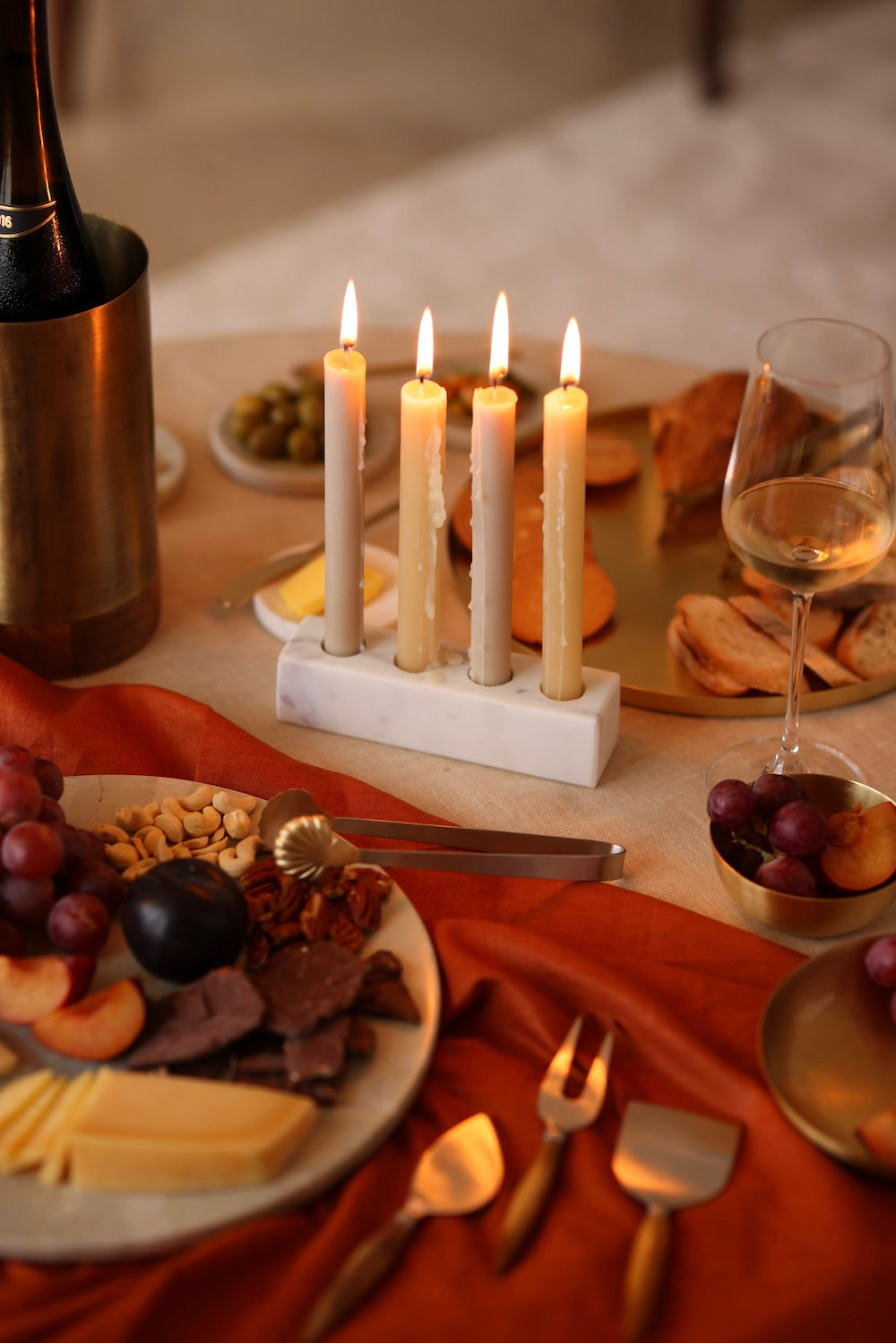 Marble Candle Holder