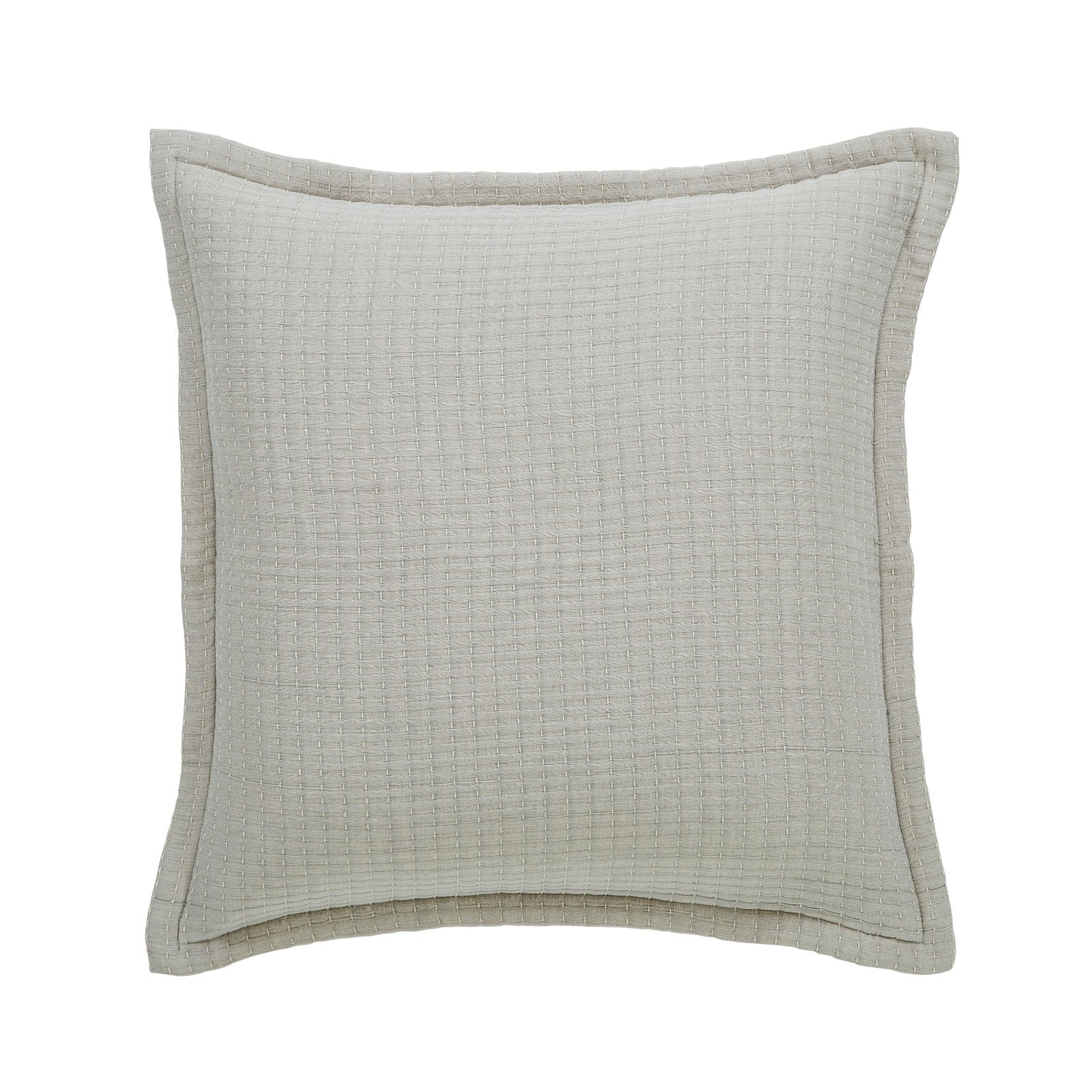ES-107-2626_1|Neutral beige woven blanket with subtle grid texture, a timeless throw for elegant and warm interiors.