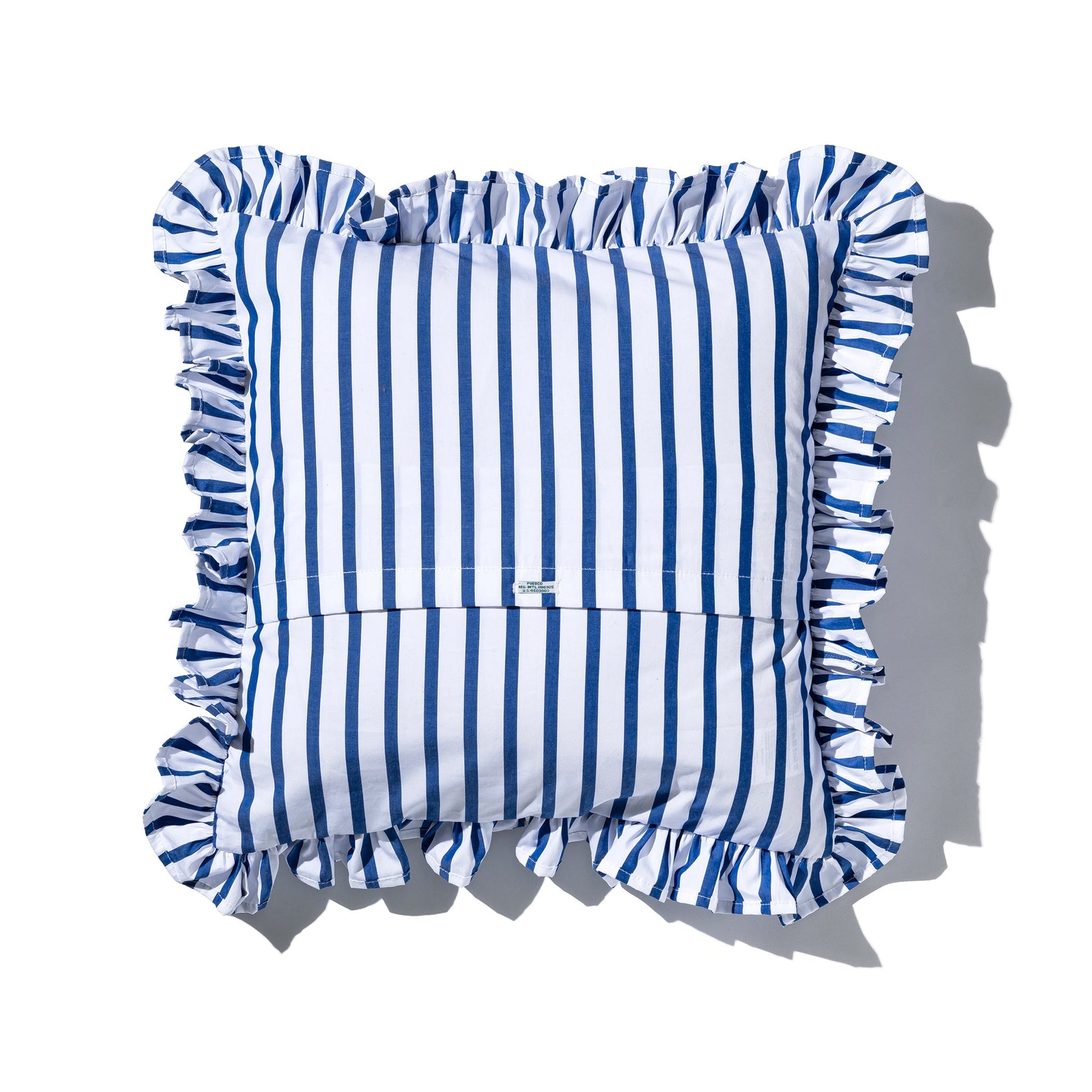 Shirt Fabric Ruffle Cushion Cover Puebco 114262 4