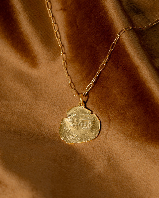 Parrot Cay Long Coin Necklace 8
