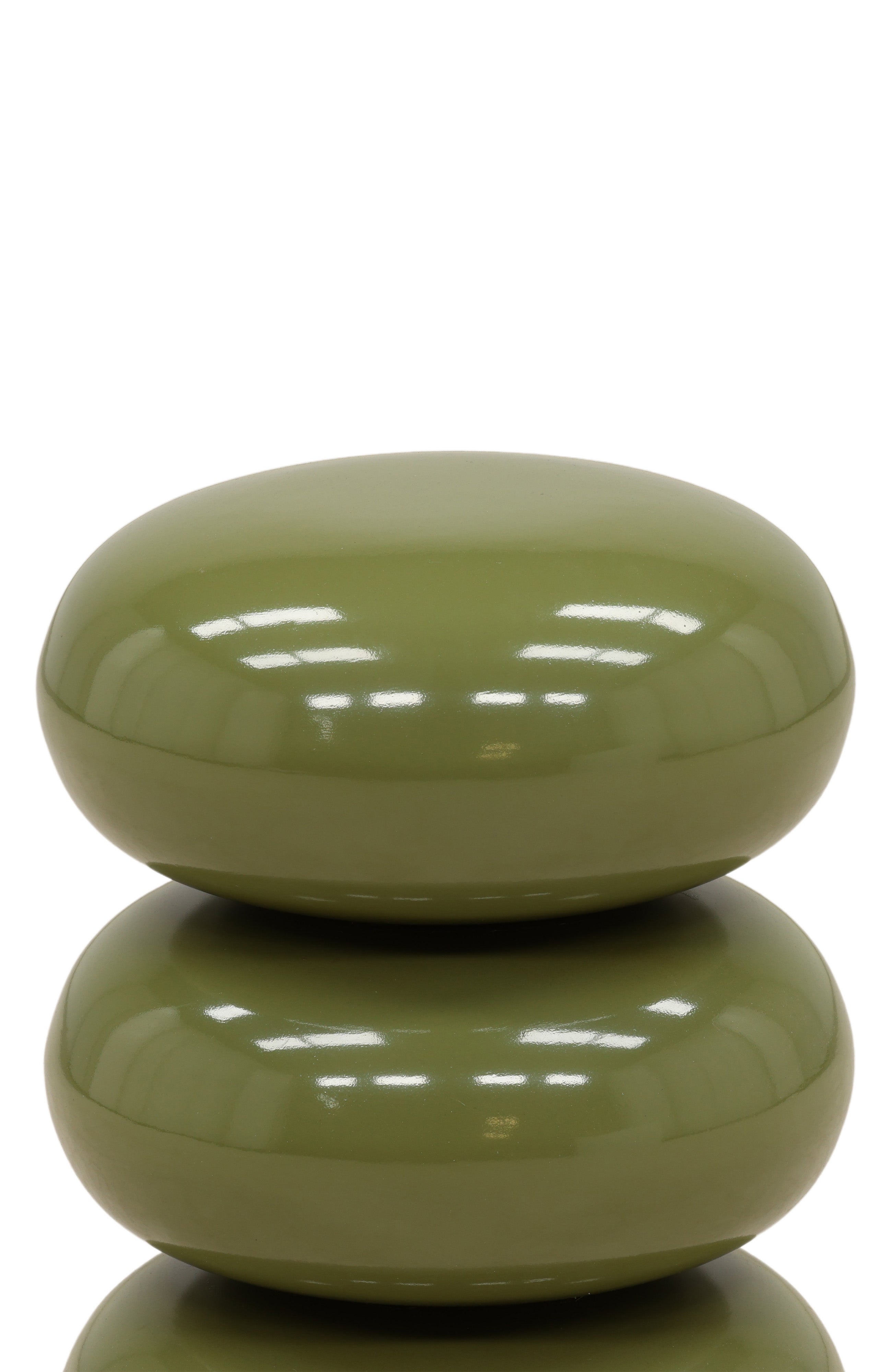 Ansel Gloss Green Side Table
