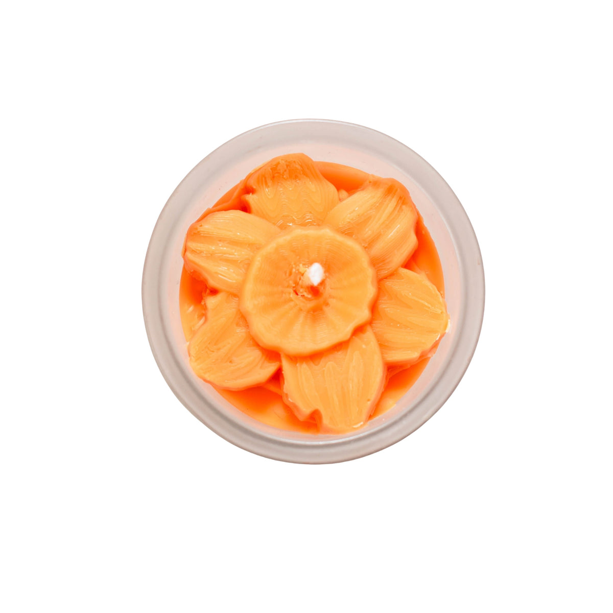 Daffodil Flower Candle
