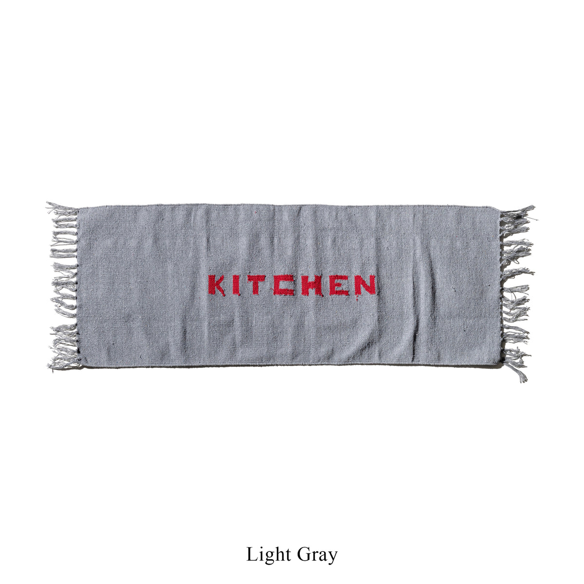 Handloomed Recycle Yarn Kitchen Mat 4