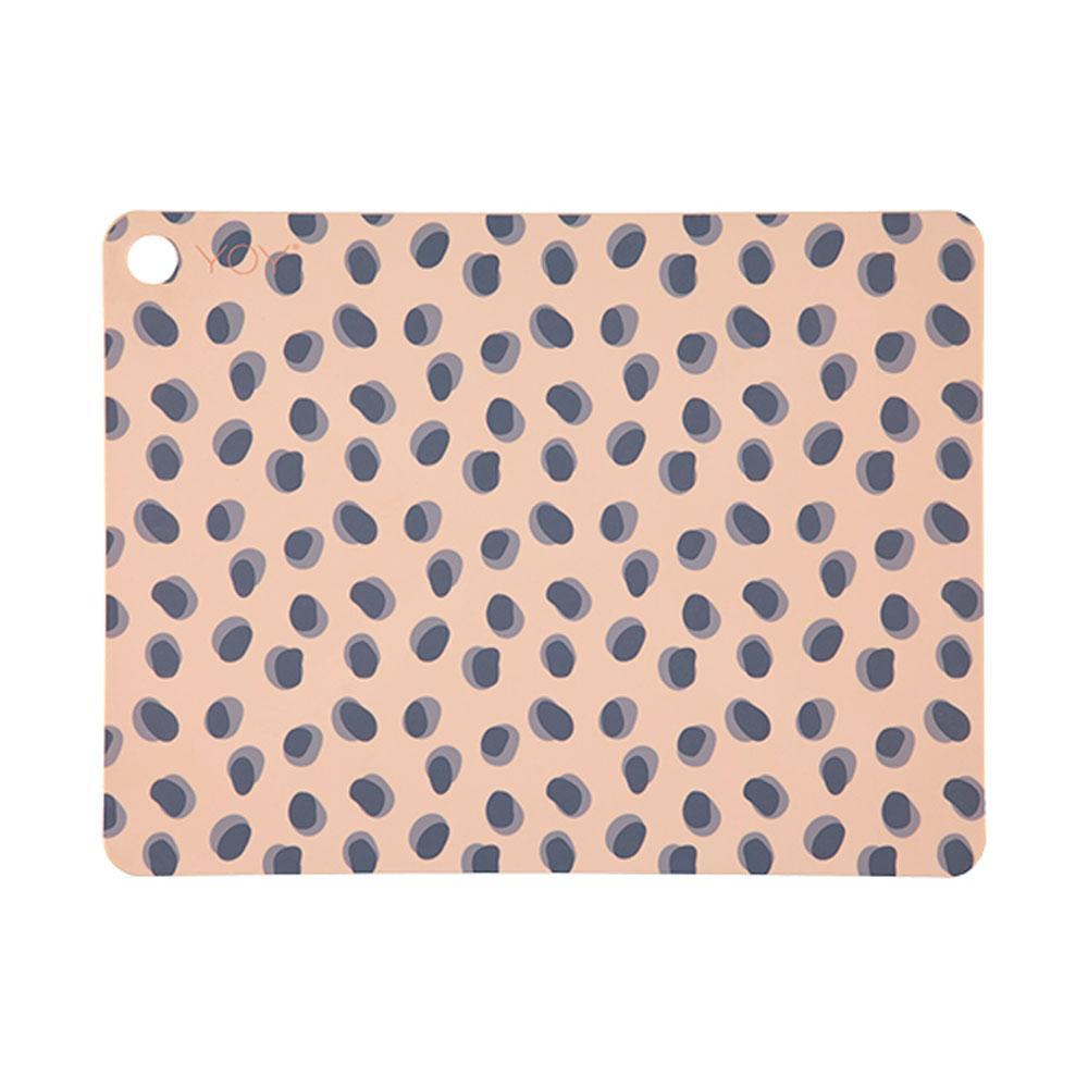 Set Of 2 Placemats In Leopard Dots By Oyoy 1