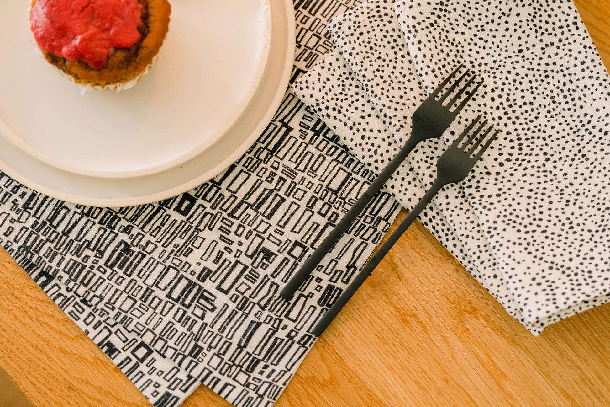 Palizada in Albatross - Pair of Napkins - at300nelson
