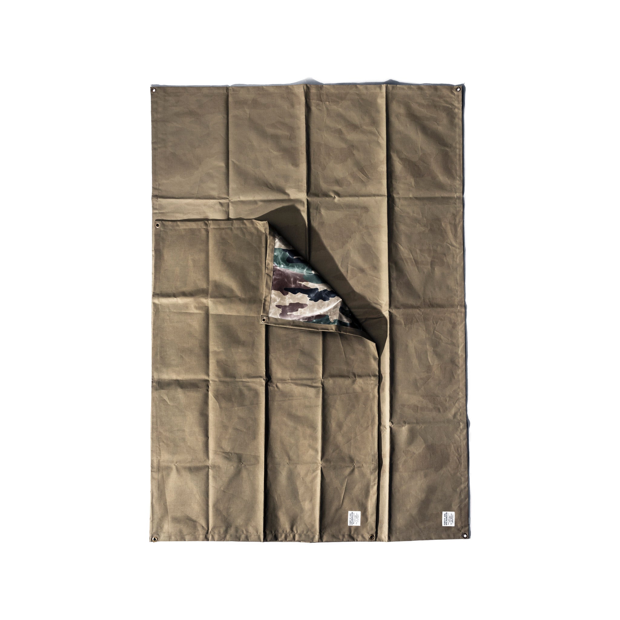 Laminated Fabric Mat Small Olive Design By Puebco 1