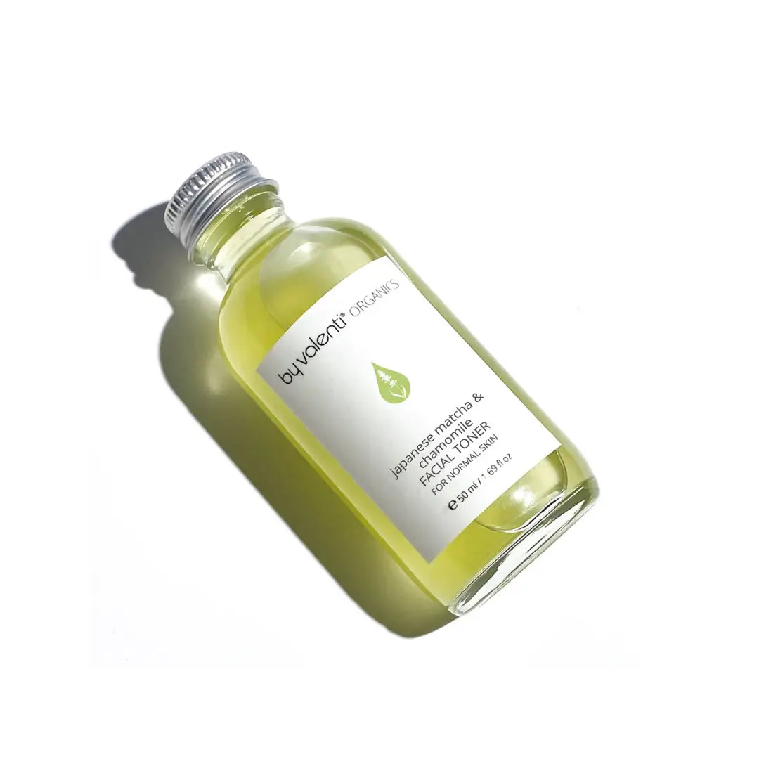Japanese Matcha & Chamomile Facial Toner for Normal Skin By Valenti Organics Natural Skin Care