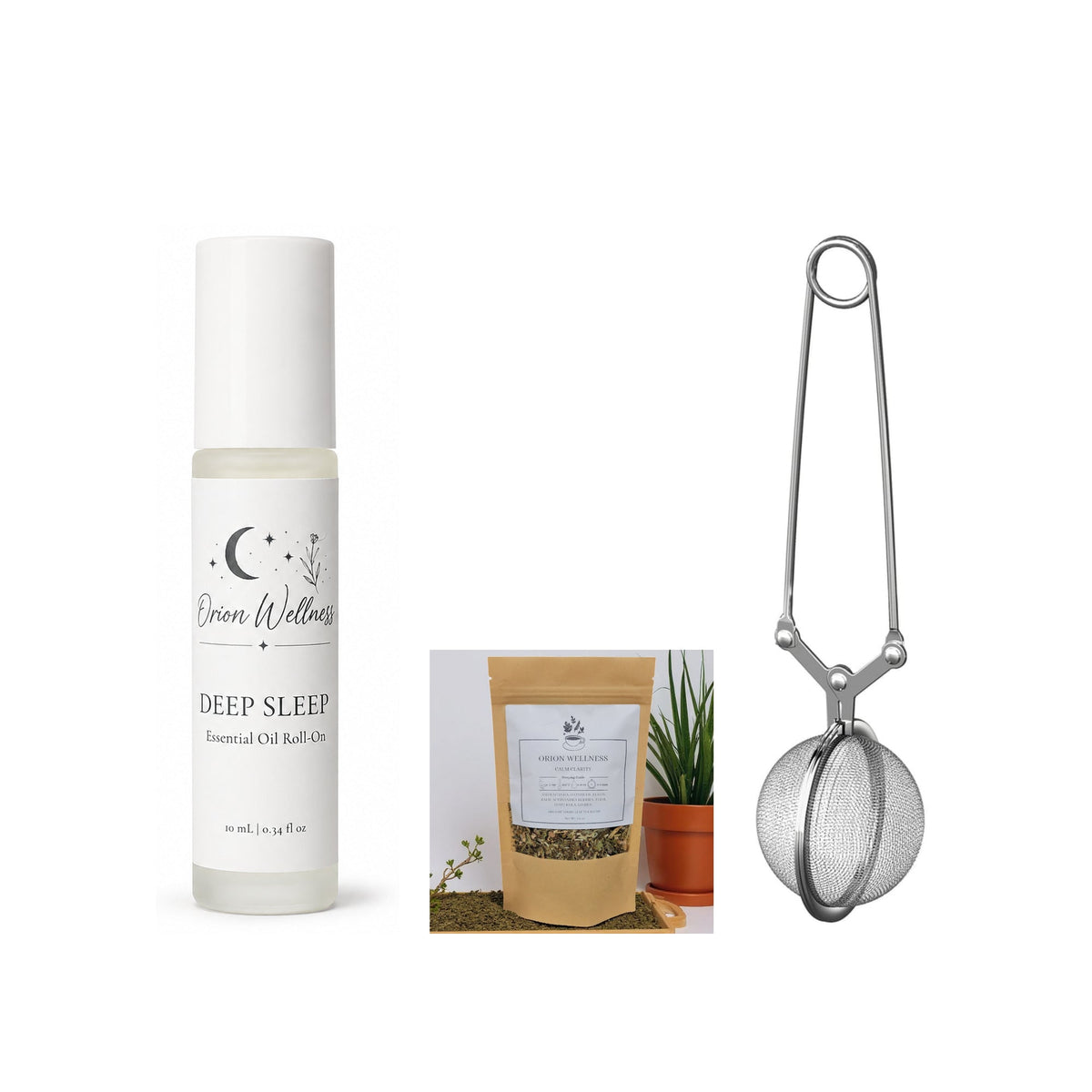Deep Sleep Tea Ritual by Orion Wellness on a white background