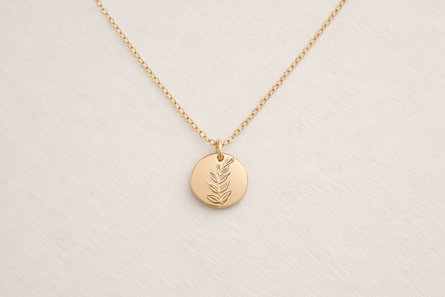 Hygge Bloom Necklace | Gold Fill