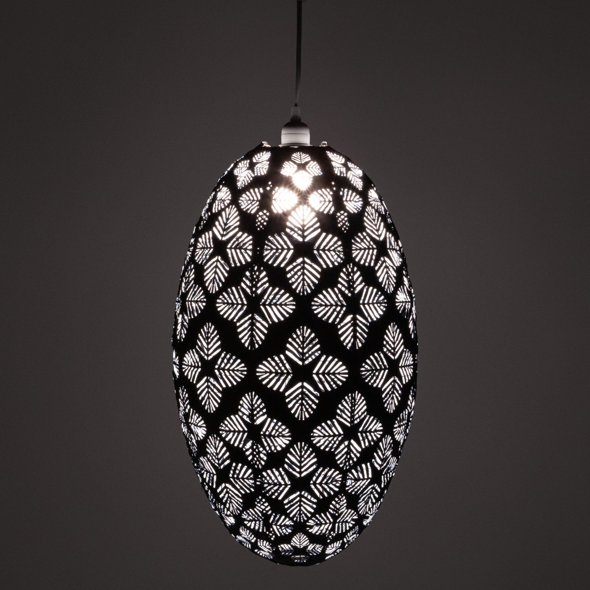 Soji Stella Nova Palm Pod Indoor Outdoor Tyvek Pendant Lamp
