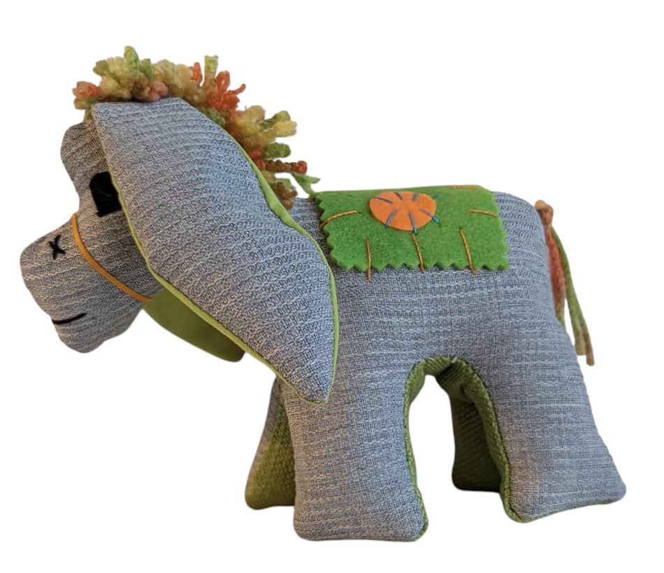 Plush Donkey - Gray