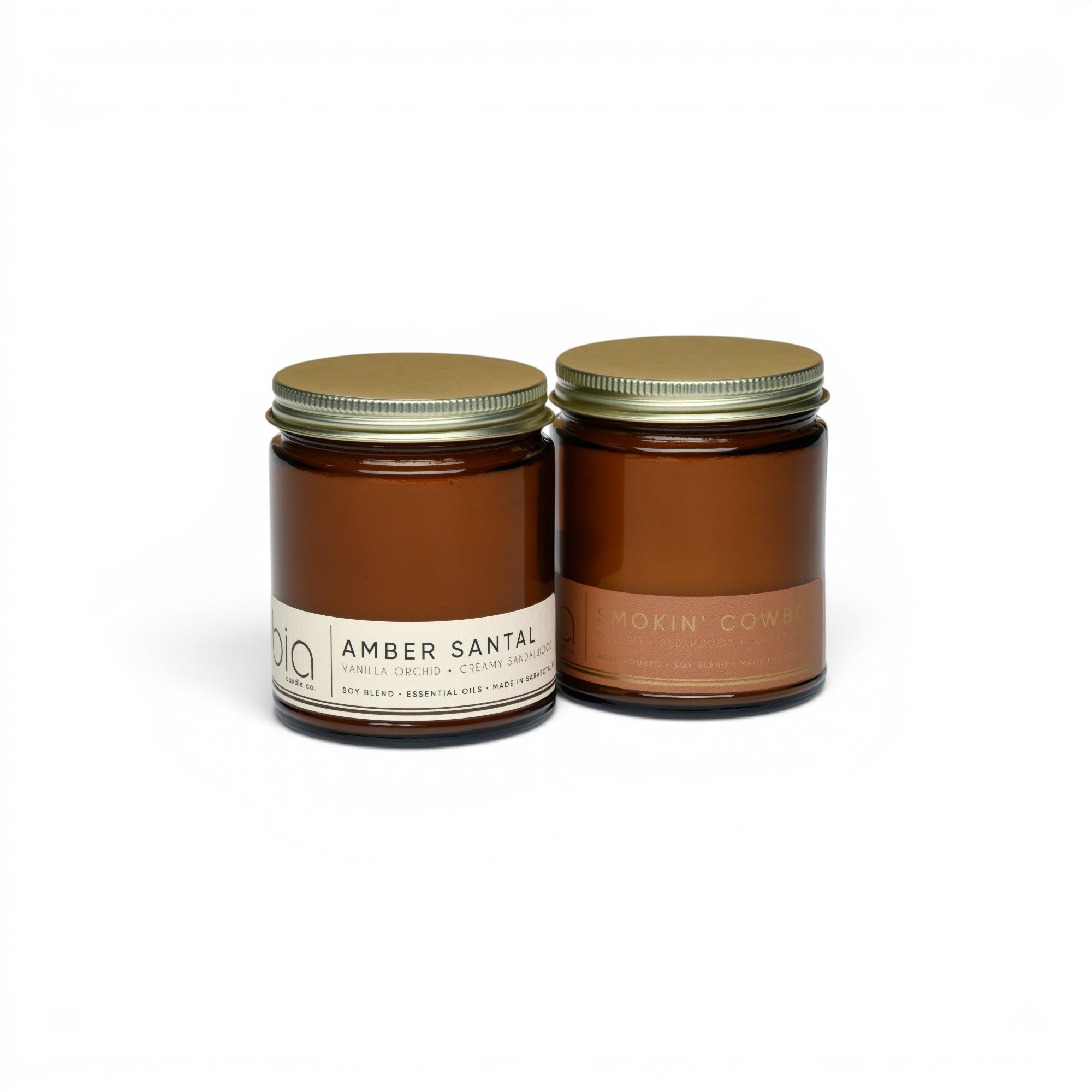 S/2 Amber Santal + Smokin’ Cowboy Best Sellers Duo
