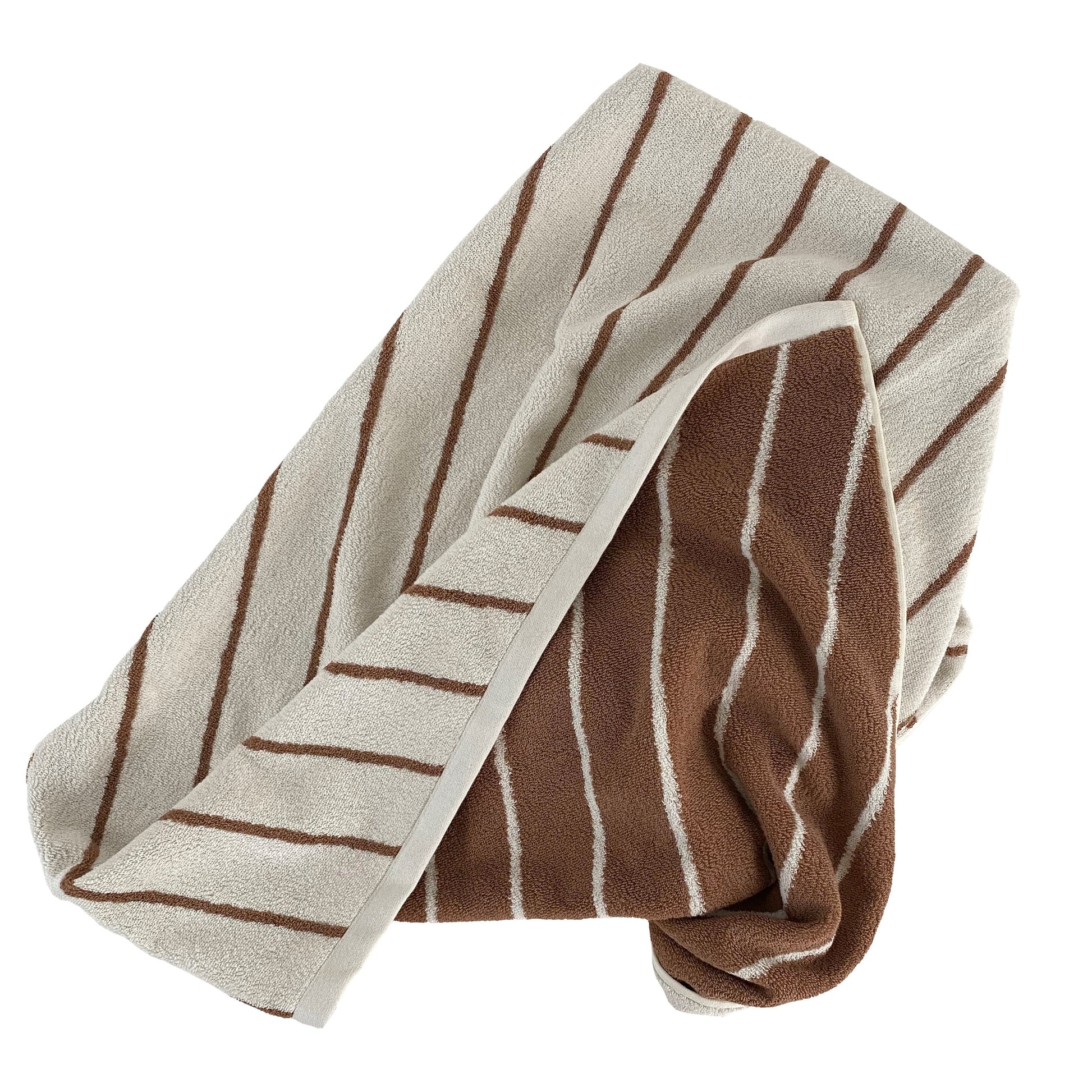 Raita Towel Medium Cloud Caramel 1
