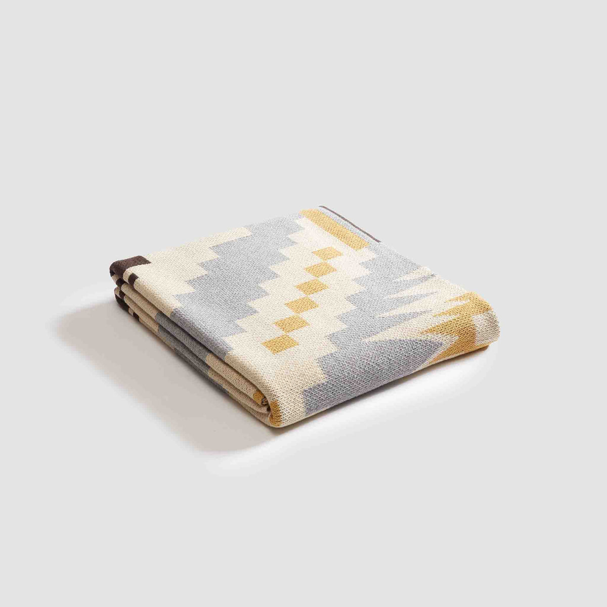 In2Green Eco Throw Cotton Sustainable Knit Throw Blanket | New Horizon