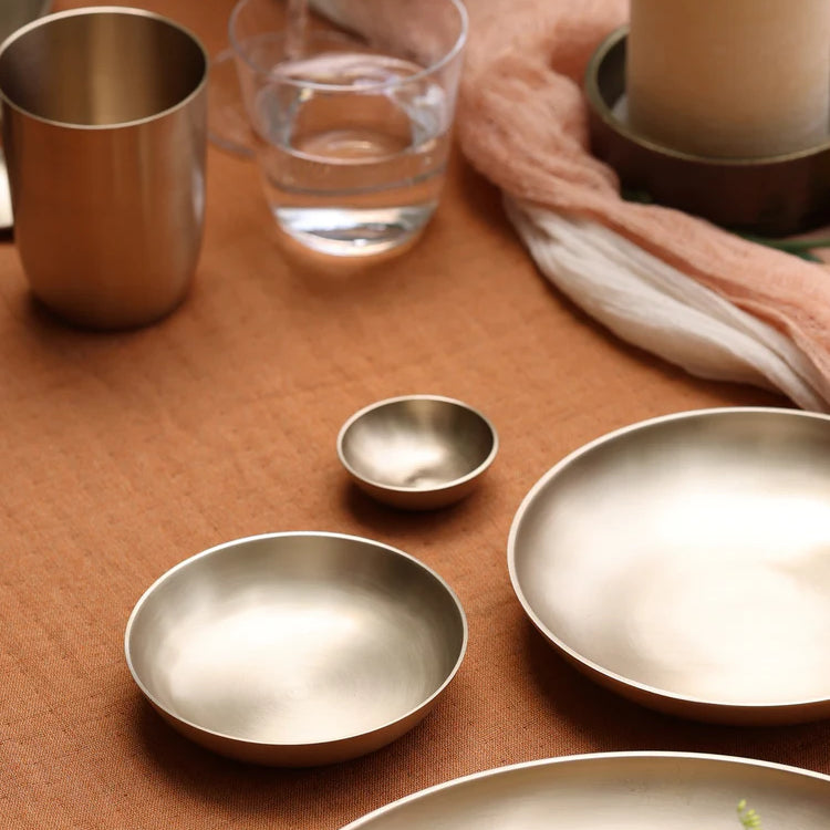 Bronze Kansa Dip Bowl, 1.5" - Thumbnail 5