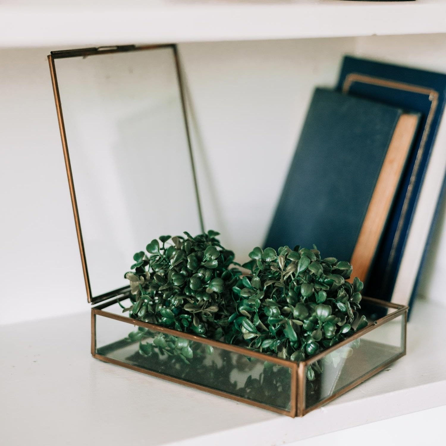 Antiqued Brass Keepsake Box - Ten Thousand Villages
