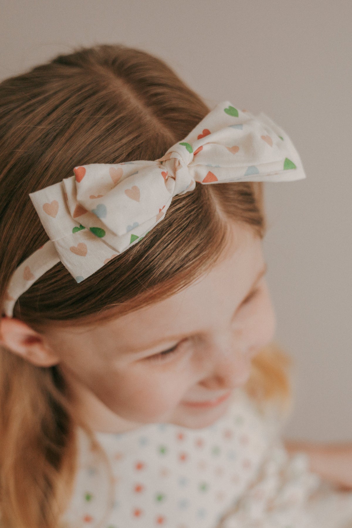 Three Little Bows Headband - Love in Bloom