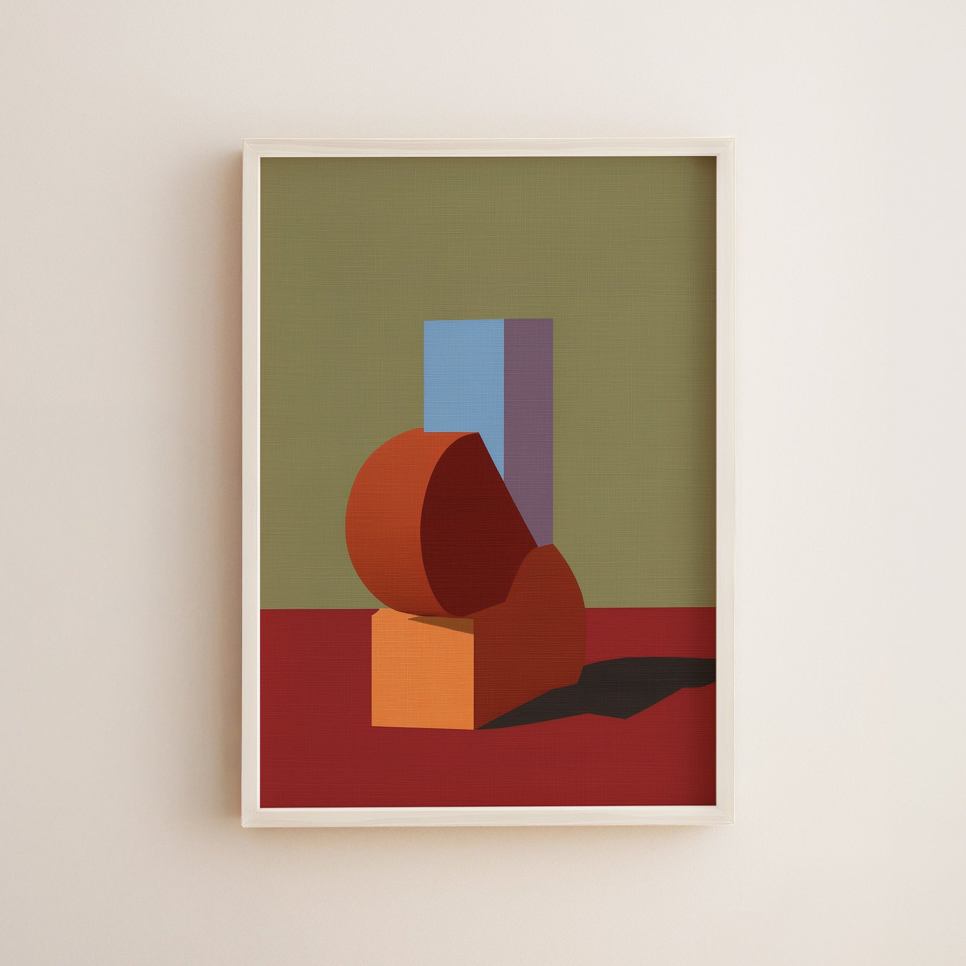 Form and Structure No. 04 — Geometric Abstract Art Print
