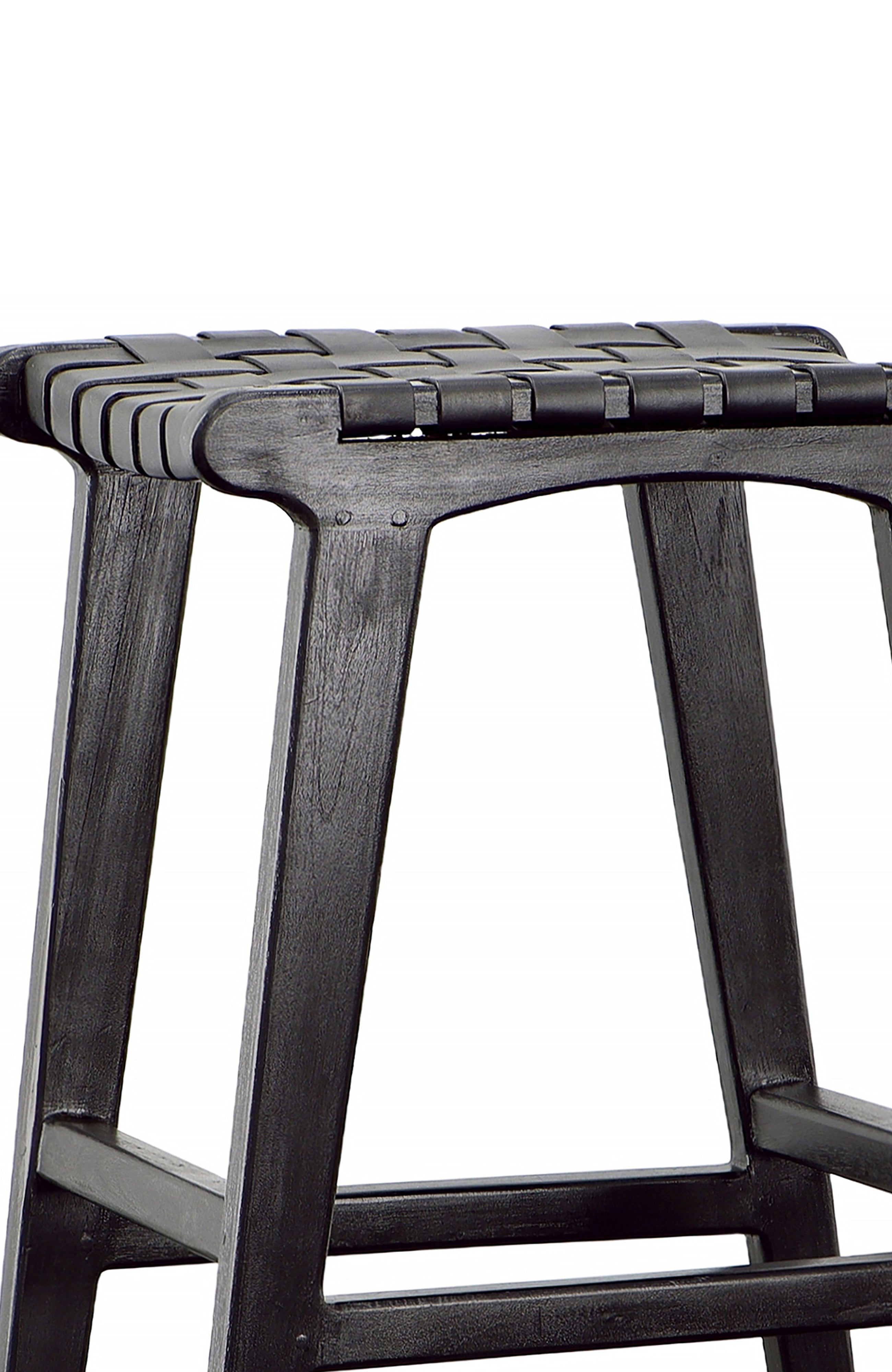 Dorian Teak Wood Counter Stool