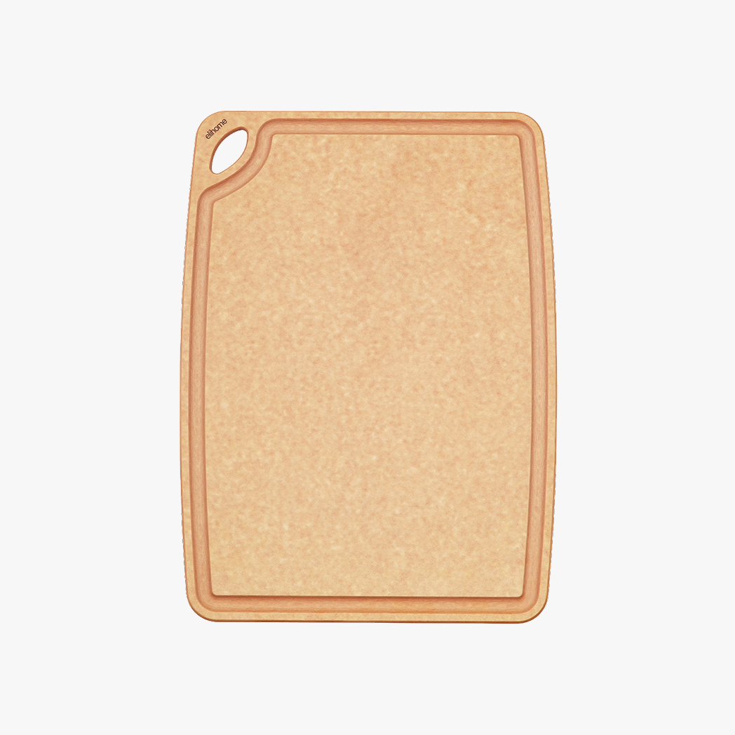 Elihome Classic Series X-Large Cutting Board 14" x 19" - wood fiber cutting board with juice groove