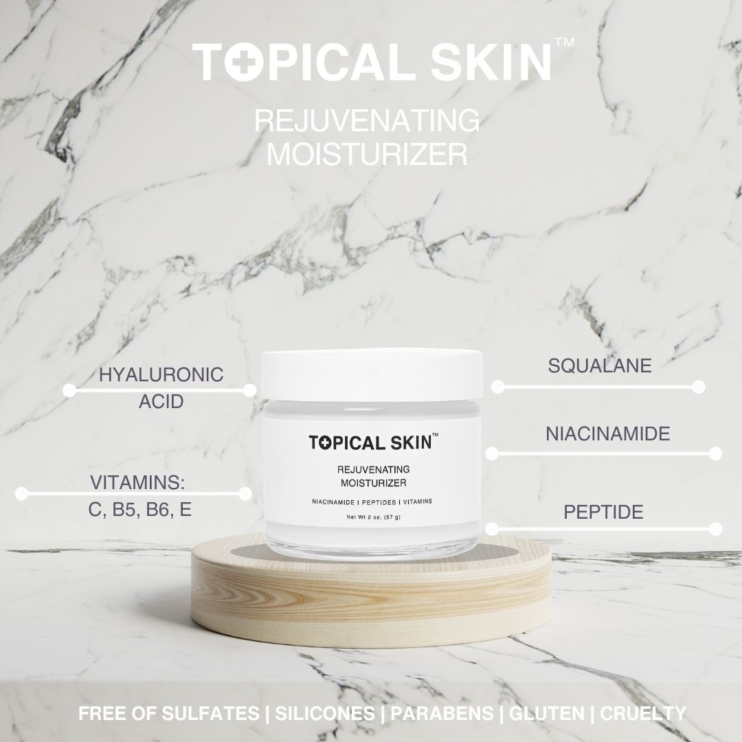 moisturizer jar with benefits written out