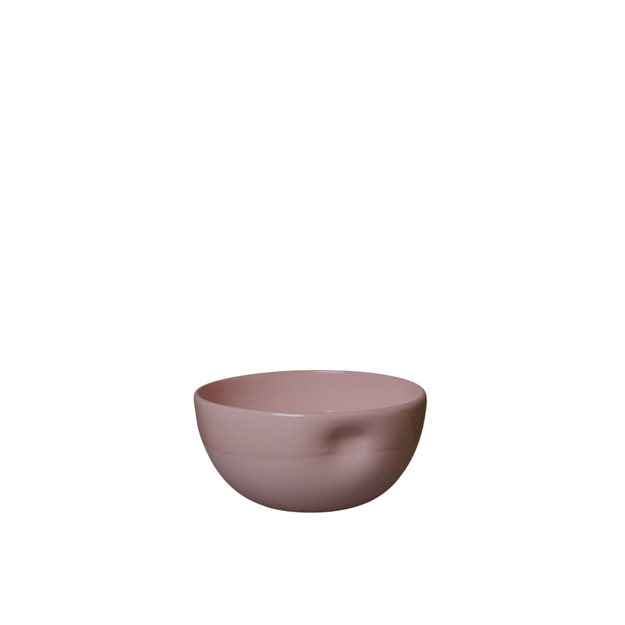 Unique Series Thumb Print Porcelain Bowl - Dusty Pink