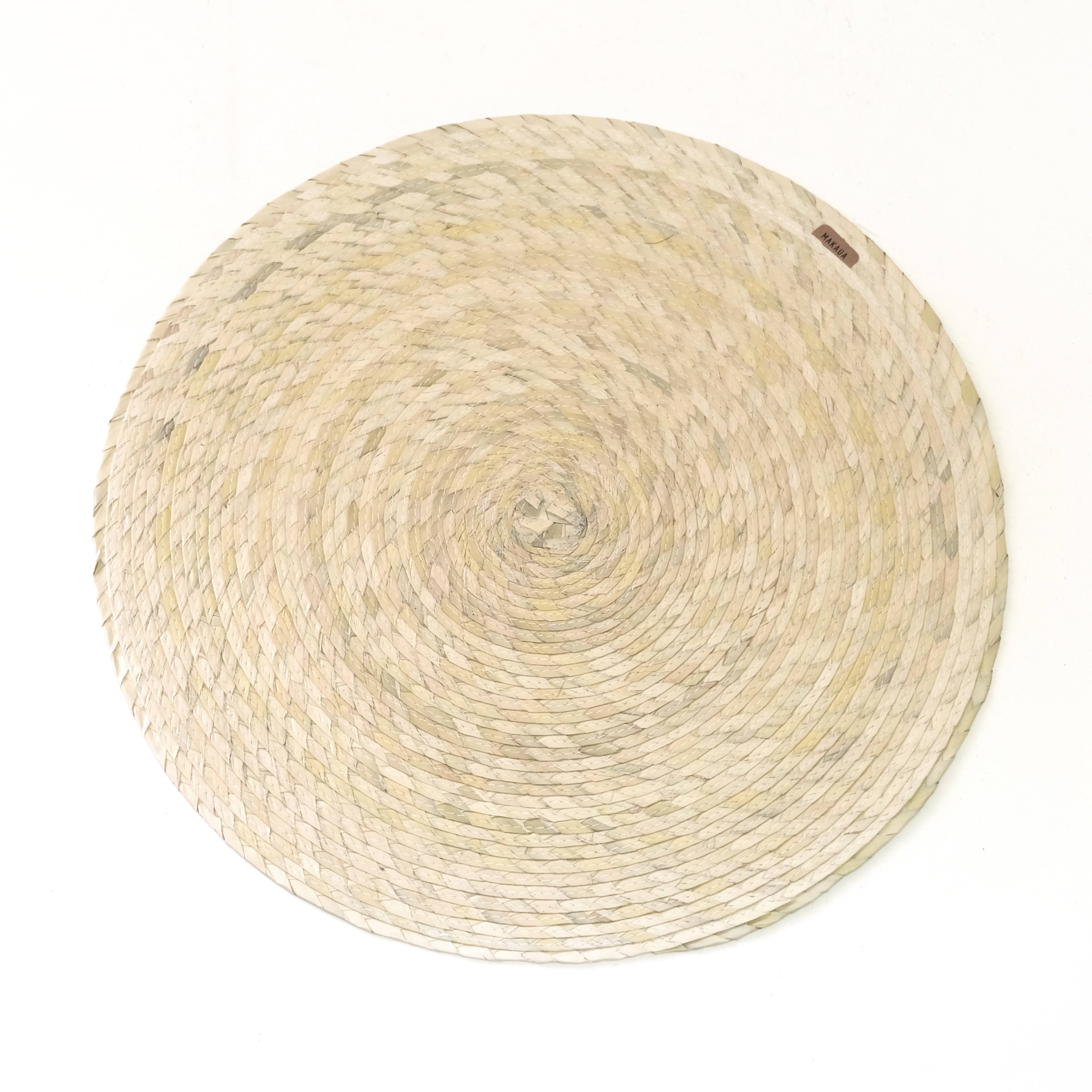 S/4 Palm Single Sided Placemat - Natural