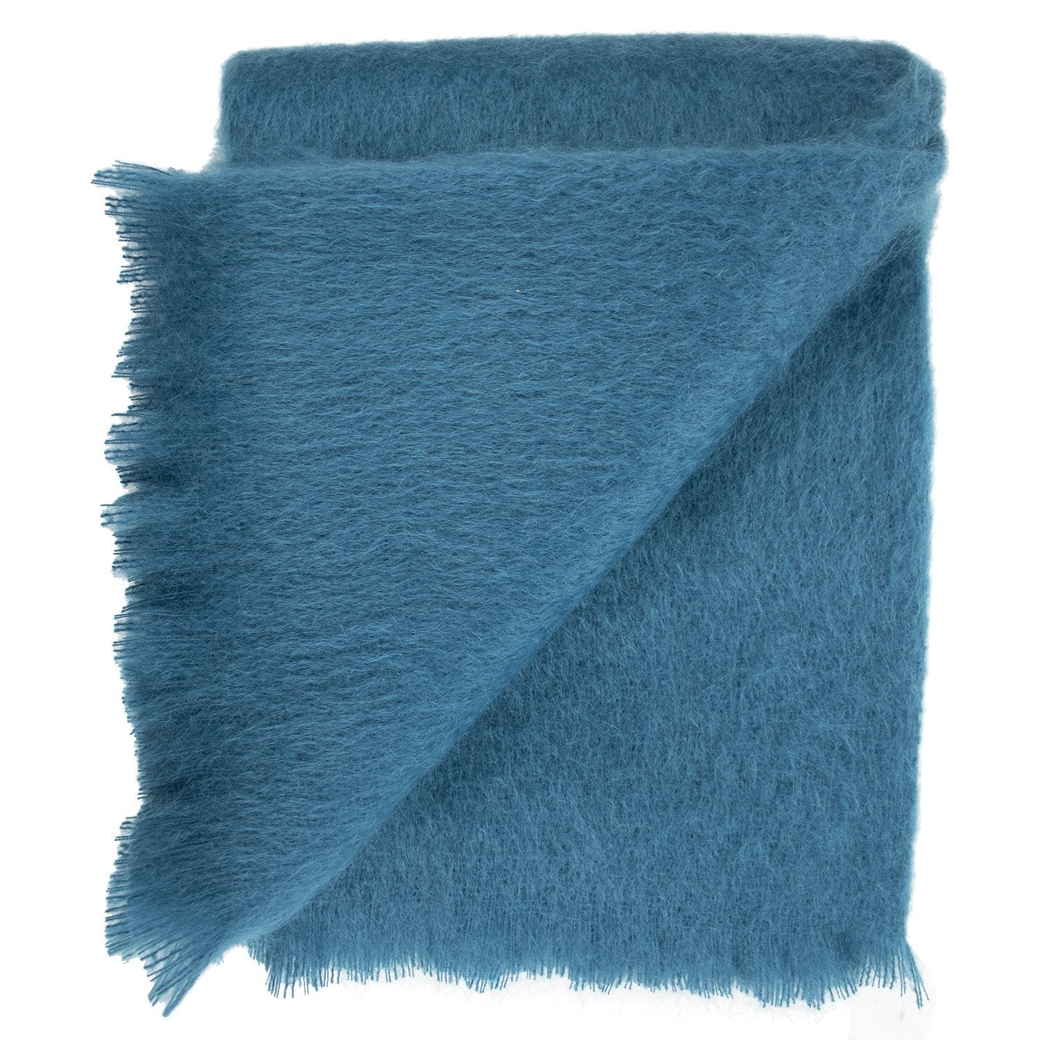 SOUTHAMPTON HOME Americana Collection (Blue Mohair)-Throws and Blankets-Prince of Scots-, Q350004-Prince of Scots