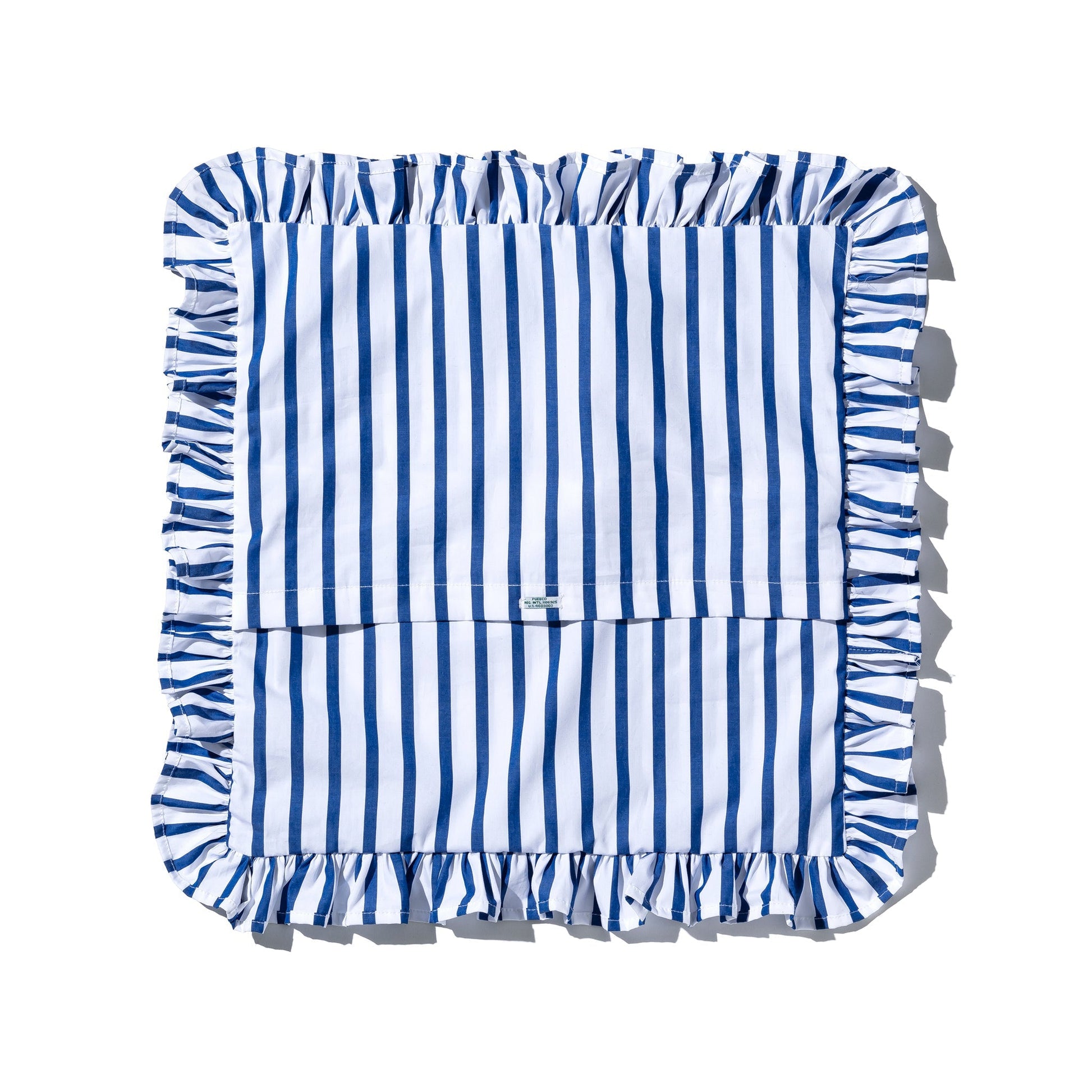 Shirt Fabric Ruffle Cushion Cover Puebco 114262 11