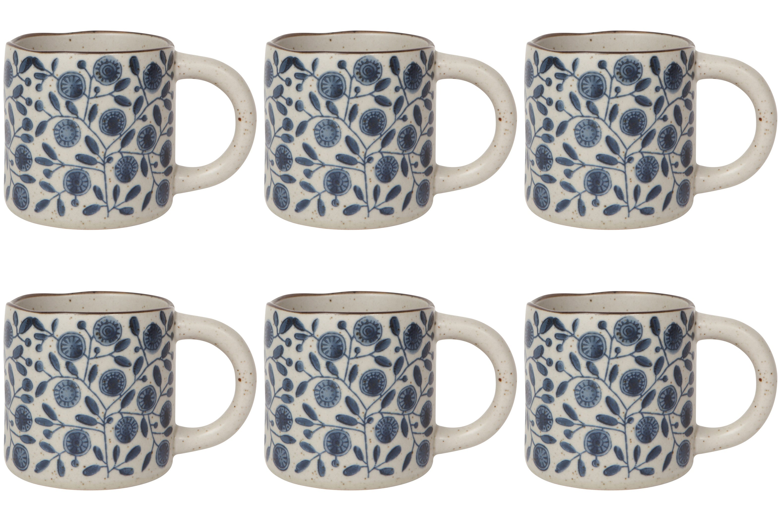 Set of 6 Calendula Element Mug