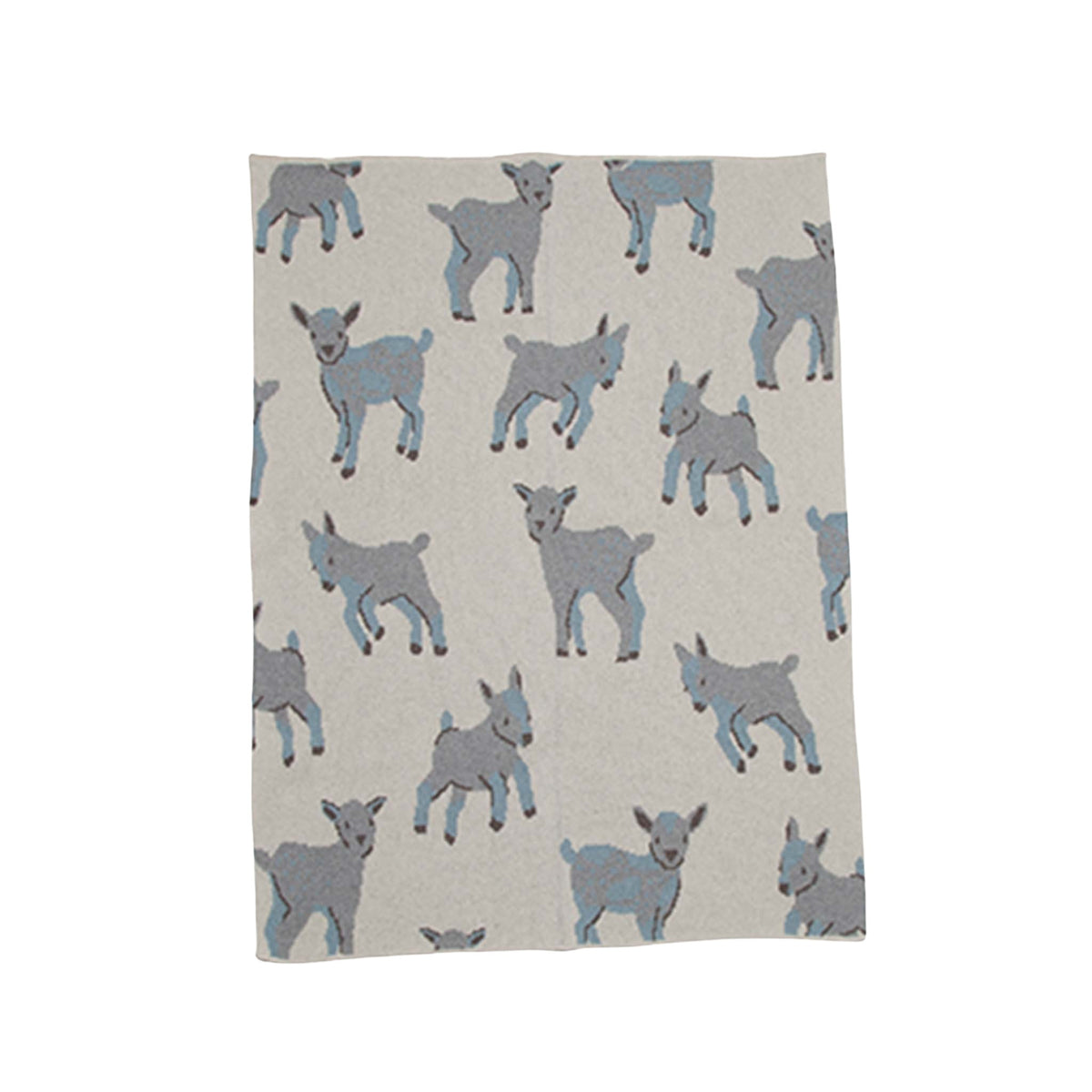 in2green Eco Baby Throws Baby Cotton Knit Blanket - Goat 655646738161 BB02GT2